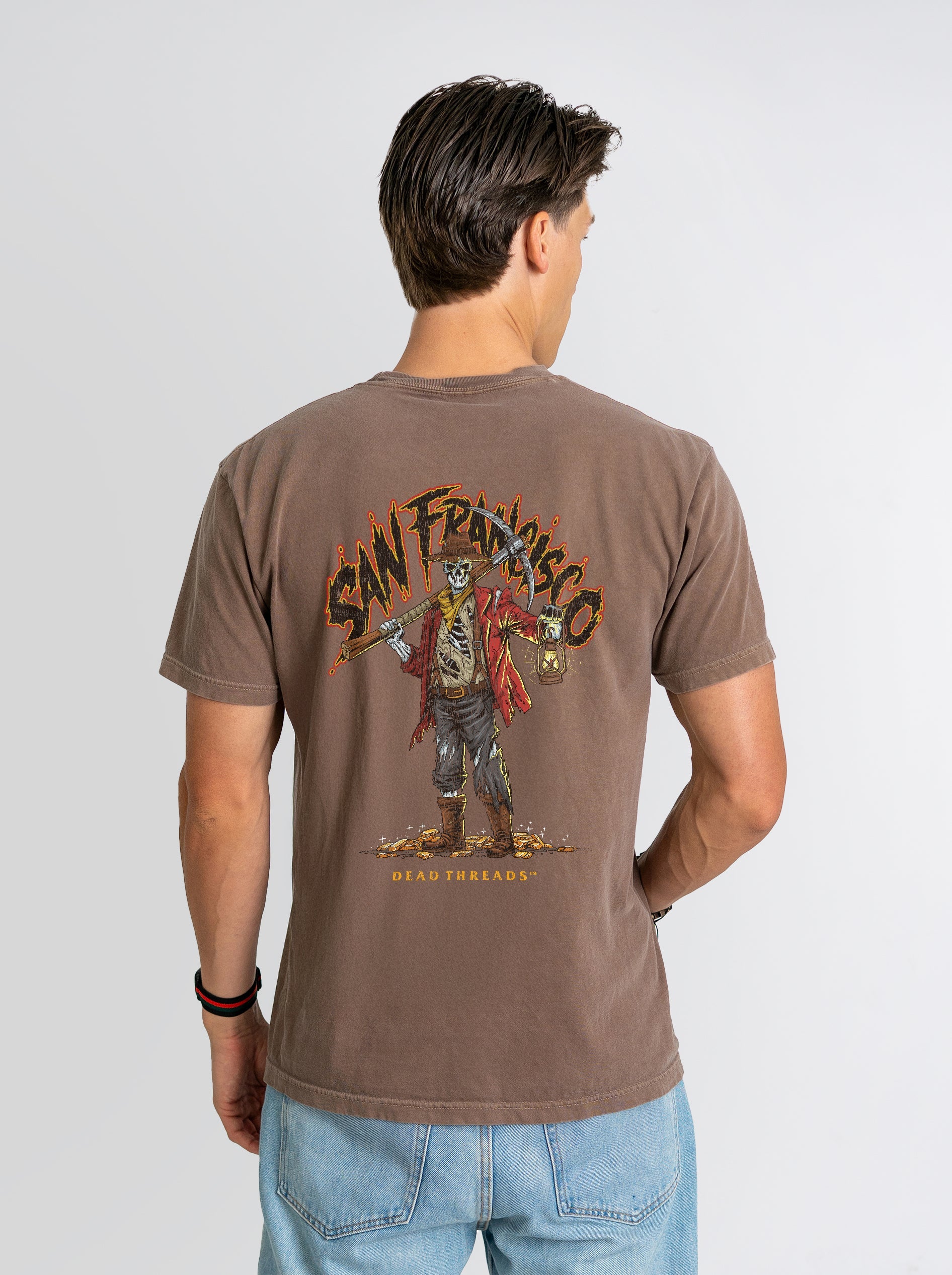 SAN FRANCISCO FOOTBALL v2 - “DT ESSENTIAL" PREMIUM T - SHIRT – T-Shirt – Dead Threads Apparel