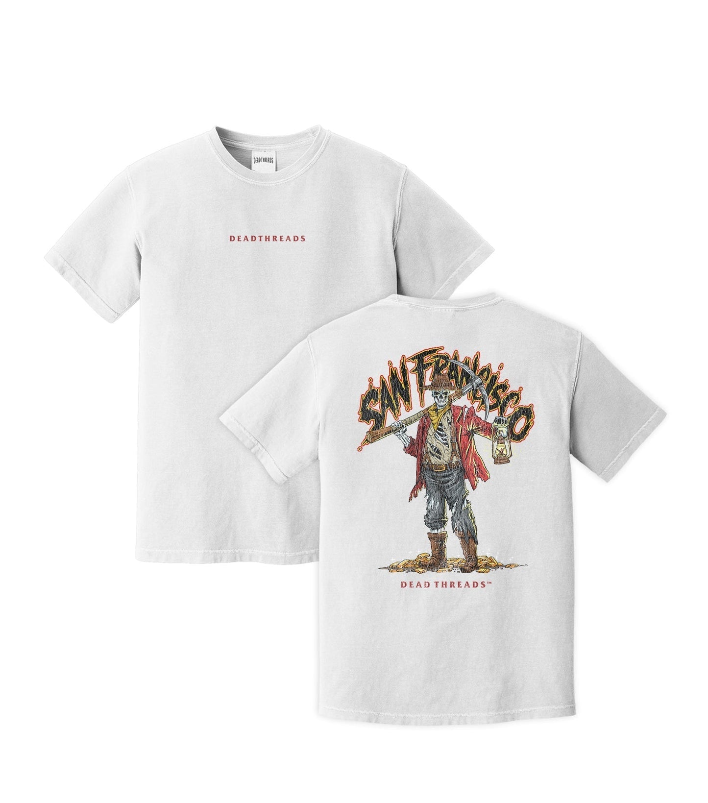 SAN FRANCISCO FOOTBALL v2 - “DT ESSENTIAL" PREMIUM T - SHIRT – T-Shirt – Dead Threads Apparel