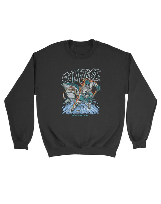 SAN JOSE HOCKEY KIDS CREWNECK SWEATSHIRT – Kids clothes – Dead Threads Apparel