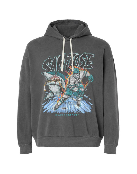 SAN JOSE HOCKEY - LIGHTWEIGHT HOODIE – Lightweight – Dead Threads Apparel