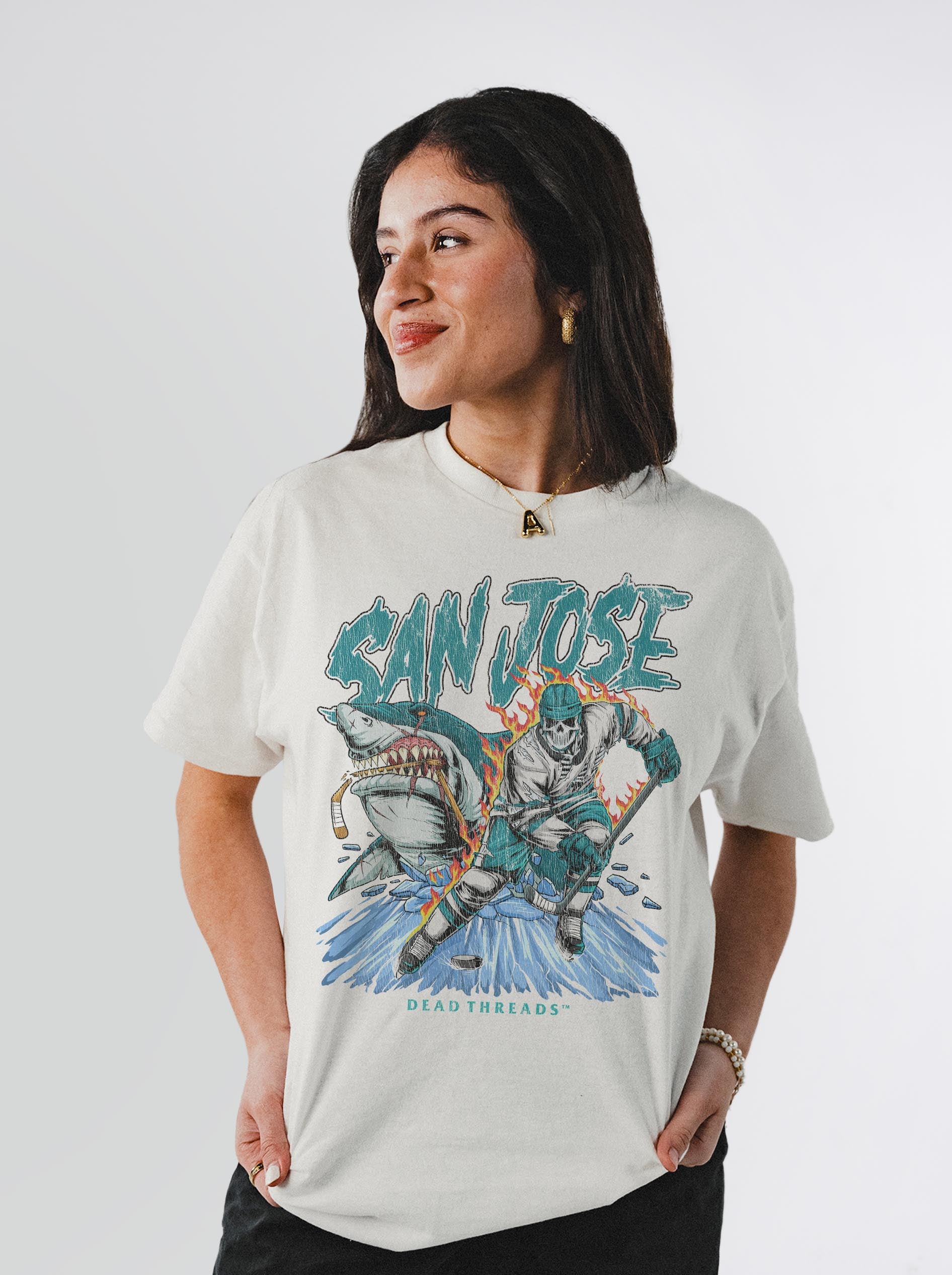 SAN JOSE HOCKEY – T-Shirt – Dead Threads Apparel