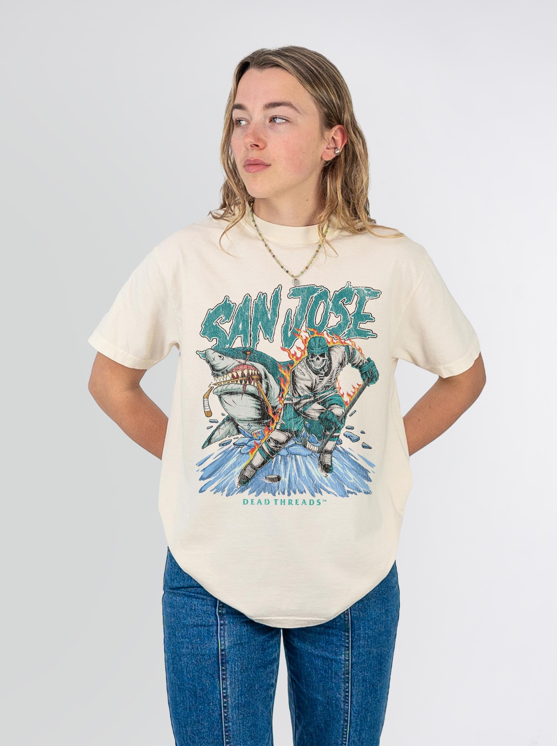 SAN JOSE HOCKEY – T-Shirt – Dead Threads Apparel