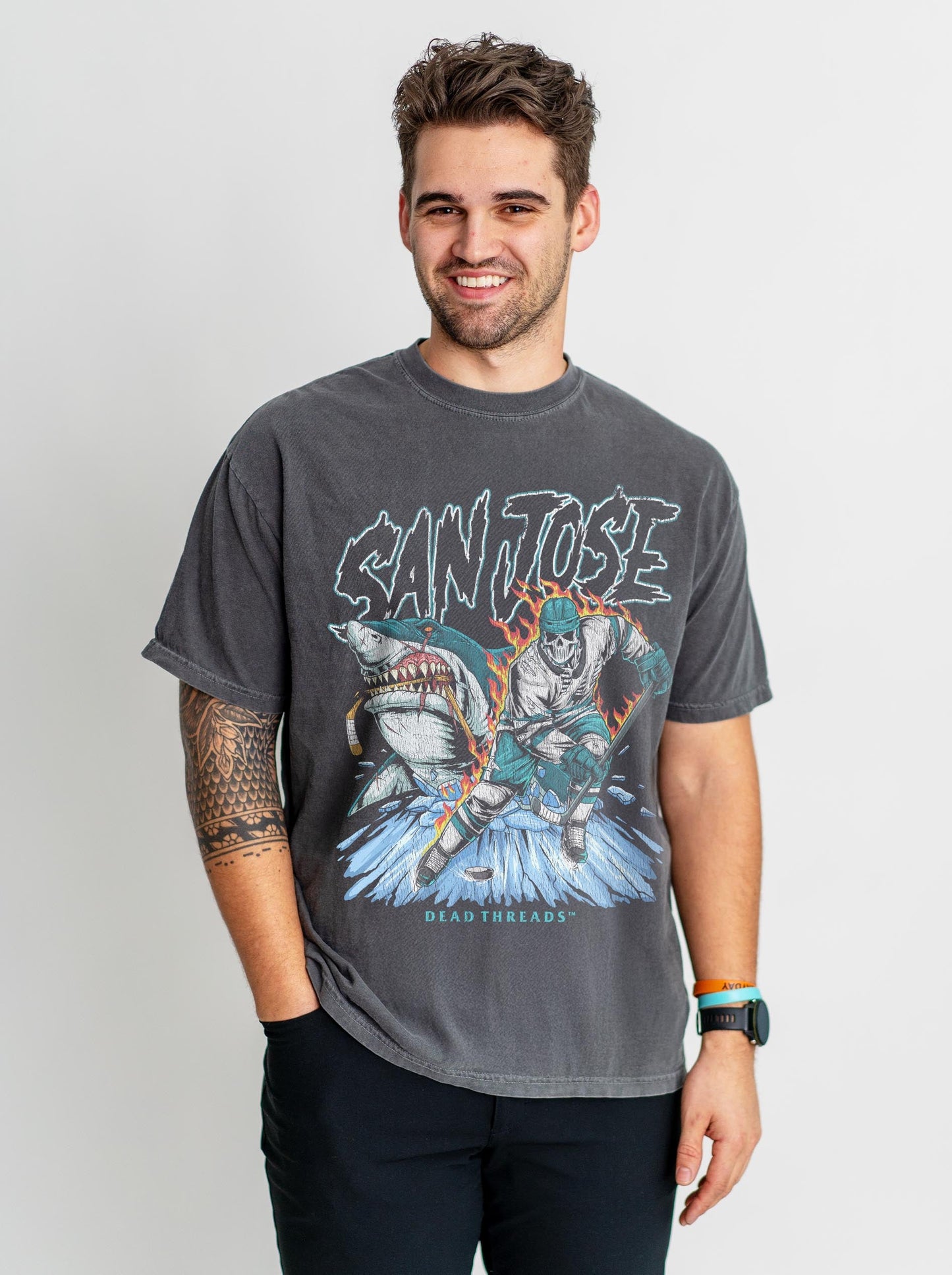 SAN JOSE HOCKEY – T-Shirt – Dead Threads Apparel