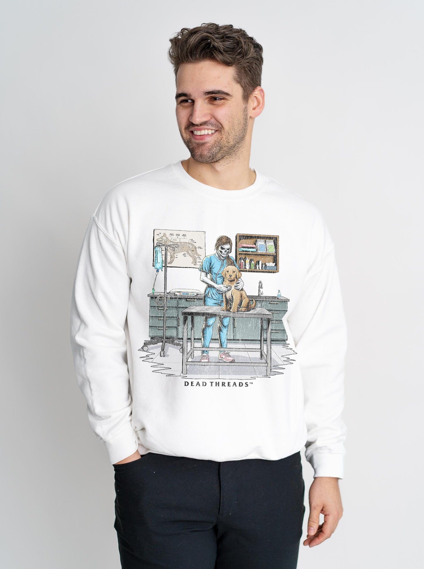 SCARS & ADRs CREWNECK SWEATSHIRT – Sweatshirt – Dead Threads Apparel