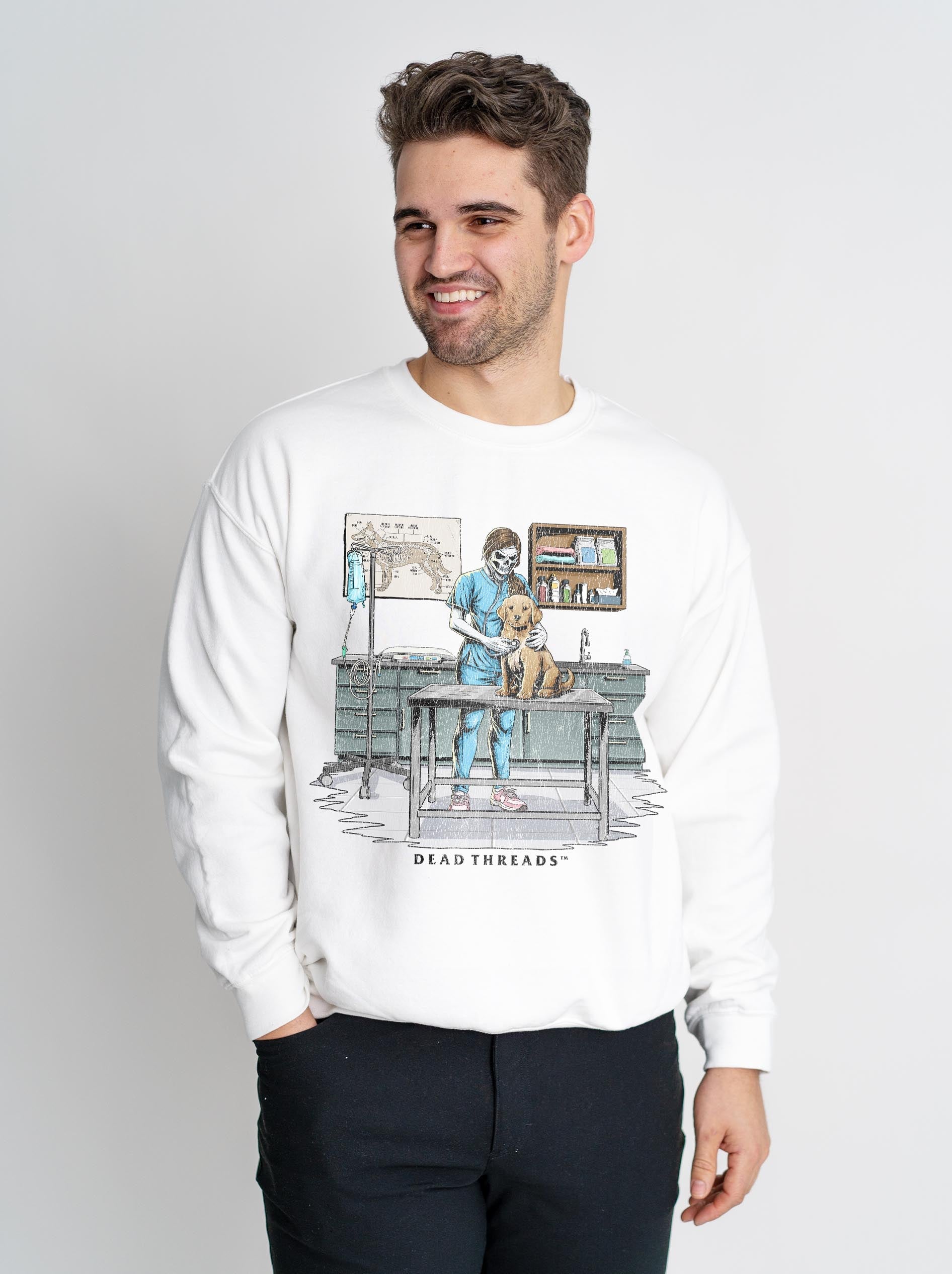 SCARS & ADRs CREWNECK SWEATSHIRT – Sweatshirt – Dead Threads Apparel