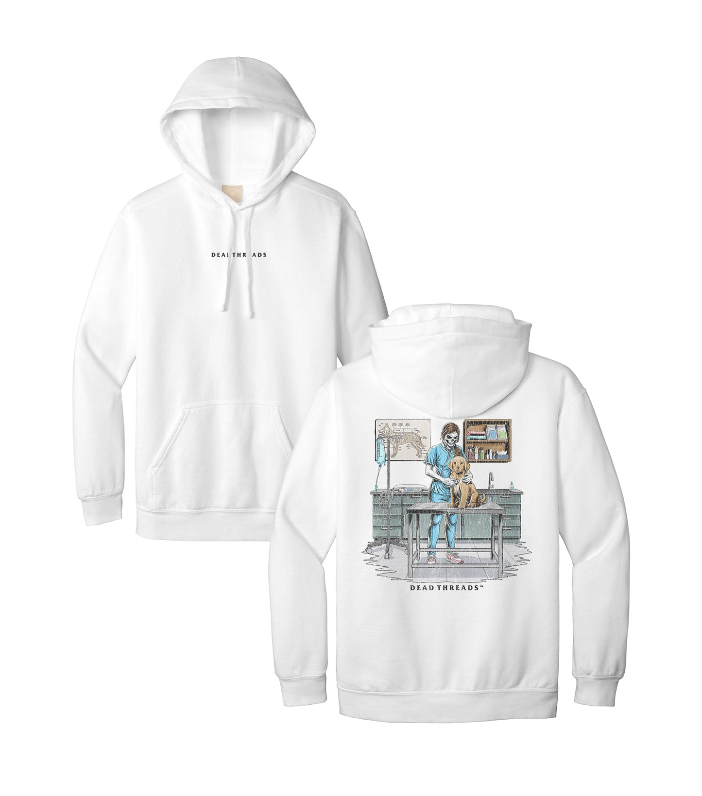 SCARS & ADRs - “DT ESSENTIAL" HOODIE – Hoodie – Dead Threads Apparel