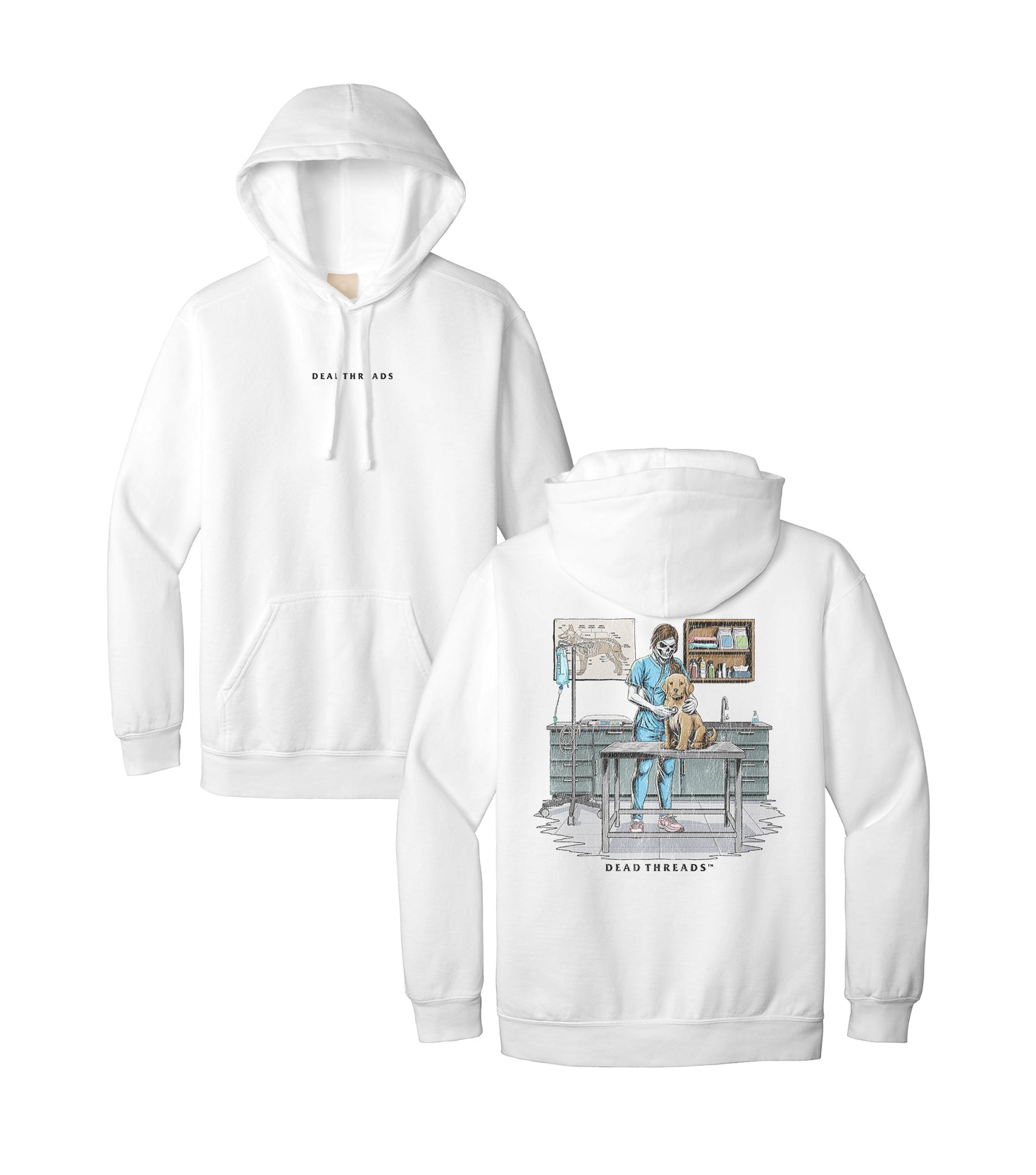 SCARS & ADRs - “DT ESSENTIAL" HOODIE – Hoodie – Dead Threads Apparel