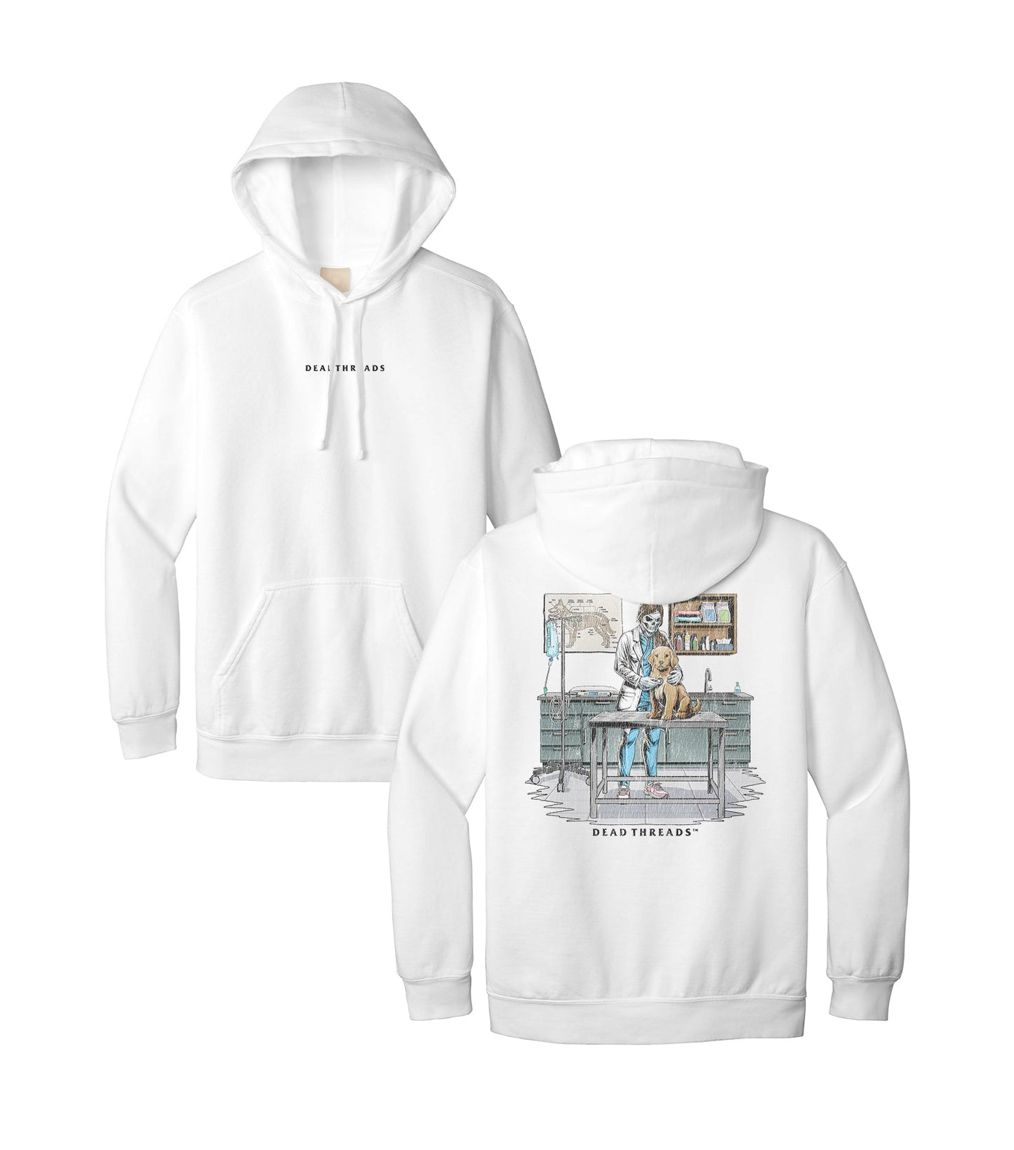 SCARS & ADRs (JACKET, FEMALE) - “DT ESSENTIAL" HOODIE – Hoodie – Dead Threads Apparel