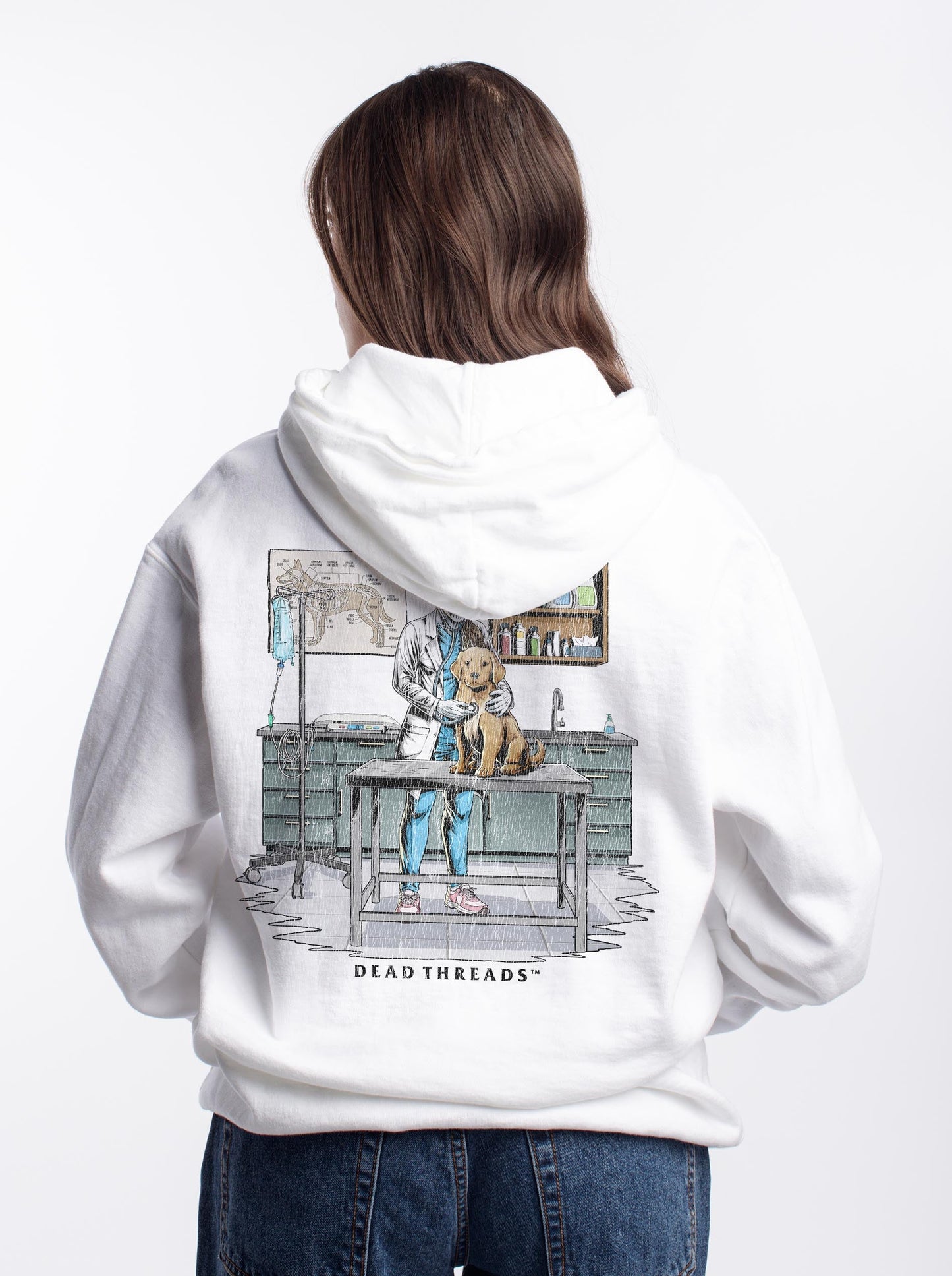 SCARS & ADRs (JACKET, FEMALE) - “DT ESSENTIAL" HOODIE – Hoodie – Dead Threads Apparel