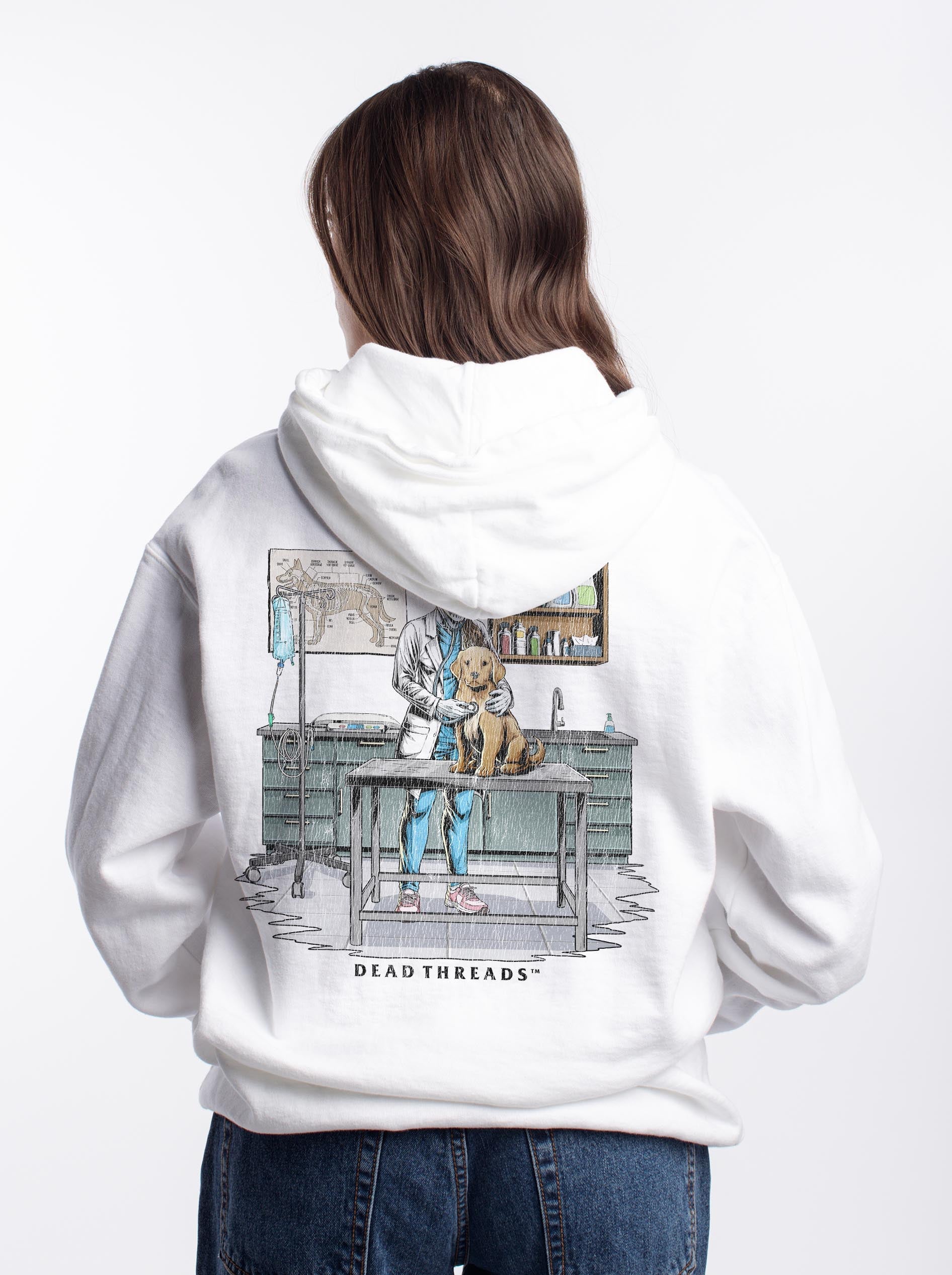 SCARS & ADRs (JACKET, FEMALE) - “DT ESSENTIAL" HOODIE – Hoodie – Dead Threads Apparel