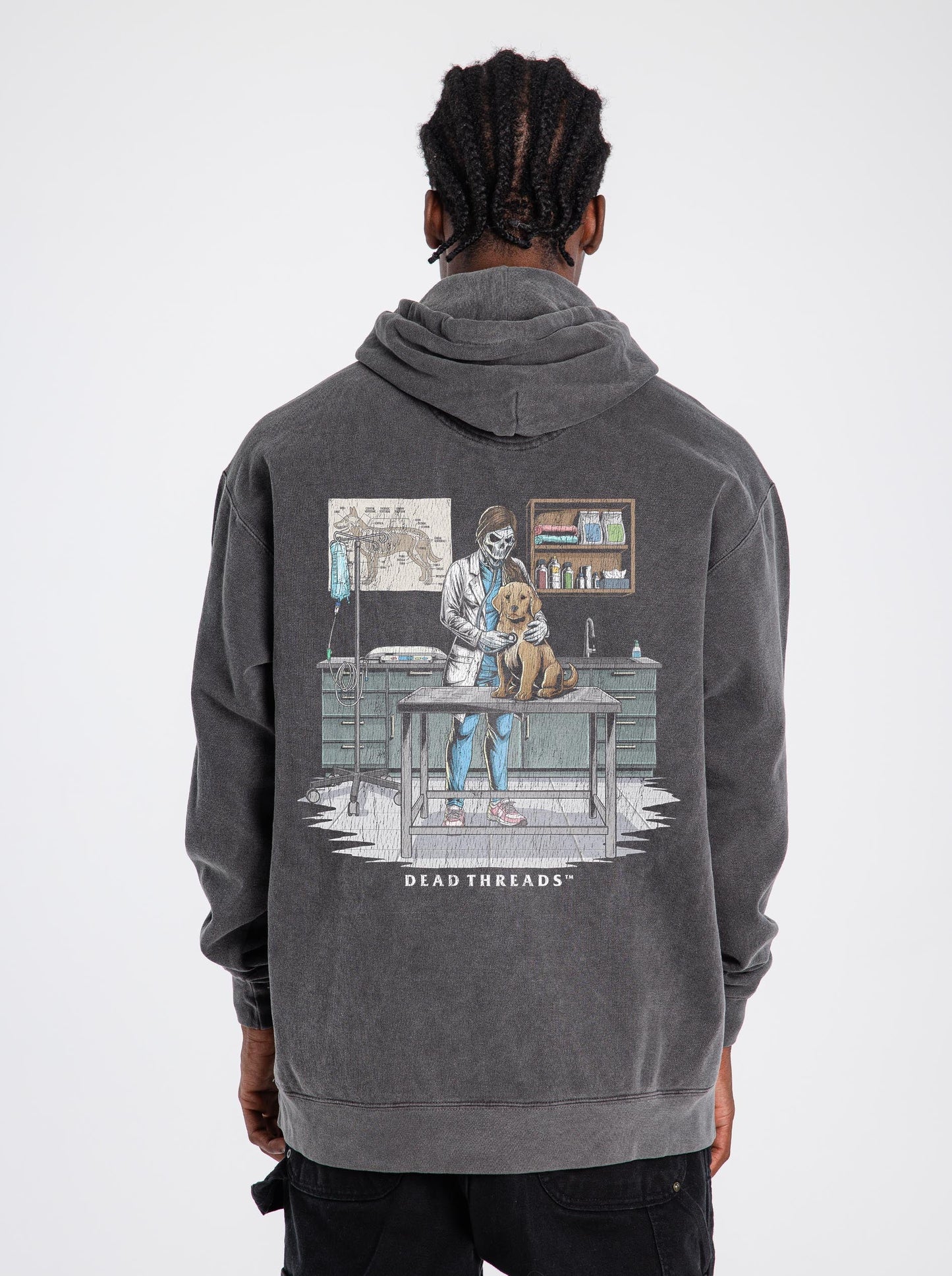 SCARS & ADRs (JACKET, FEMALE) - “DT ESSENTIAL" HOODIE – Hoodie – Dead Threads Apparel