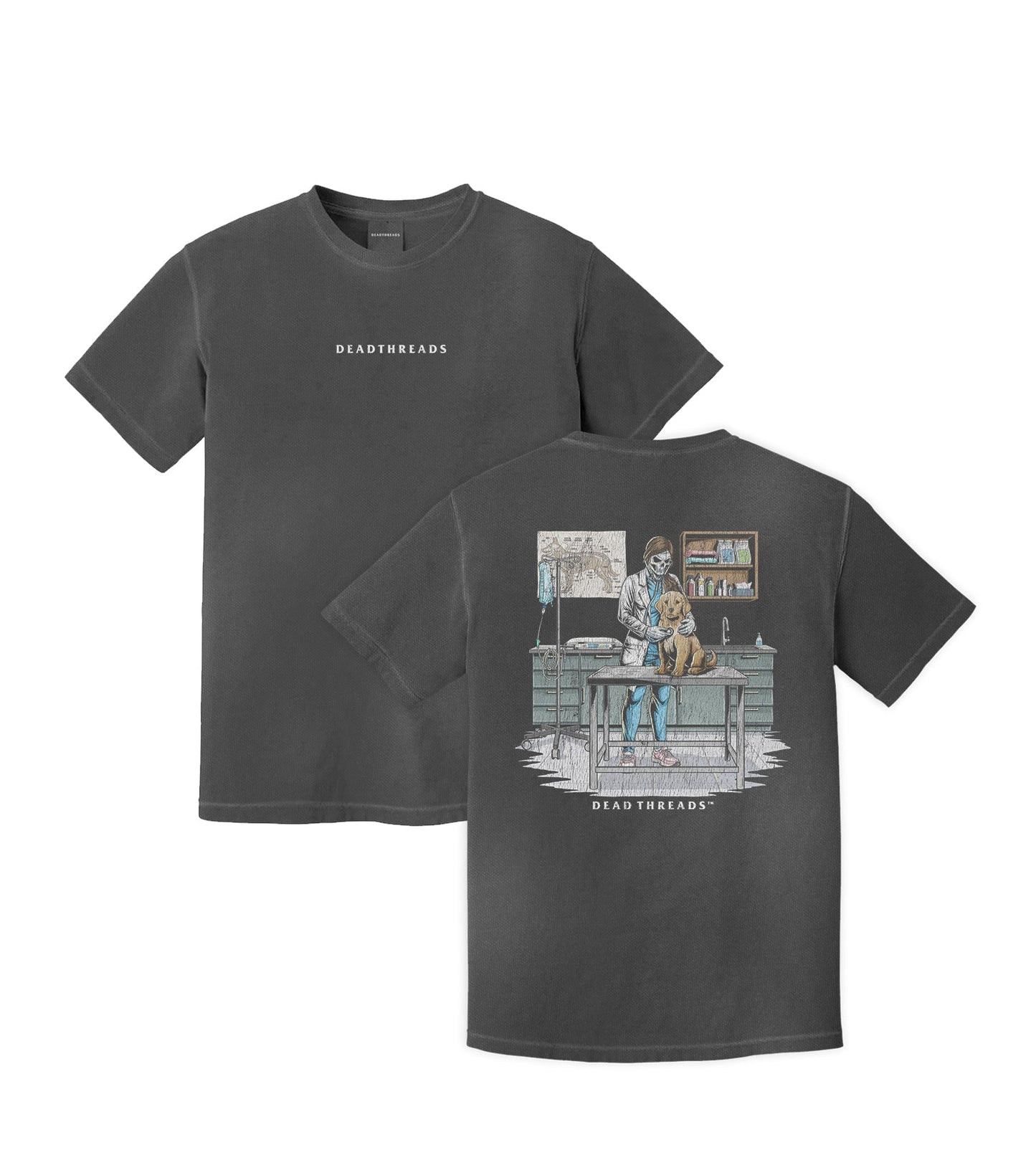 SCARS & ADRs (JACKET, FEMALE) - “DT ESSENTIAL" PREMIUM T - SHIRT – T-Shirt – Dead Threads Apparel