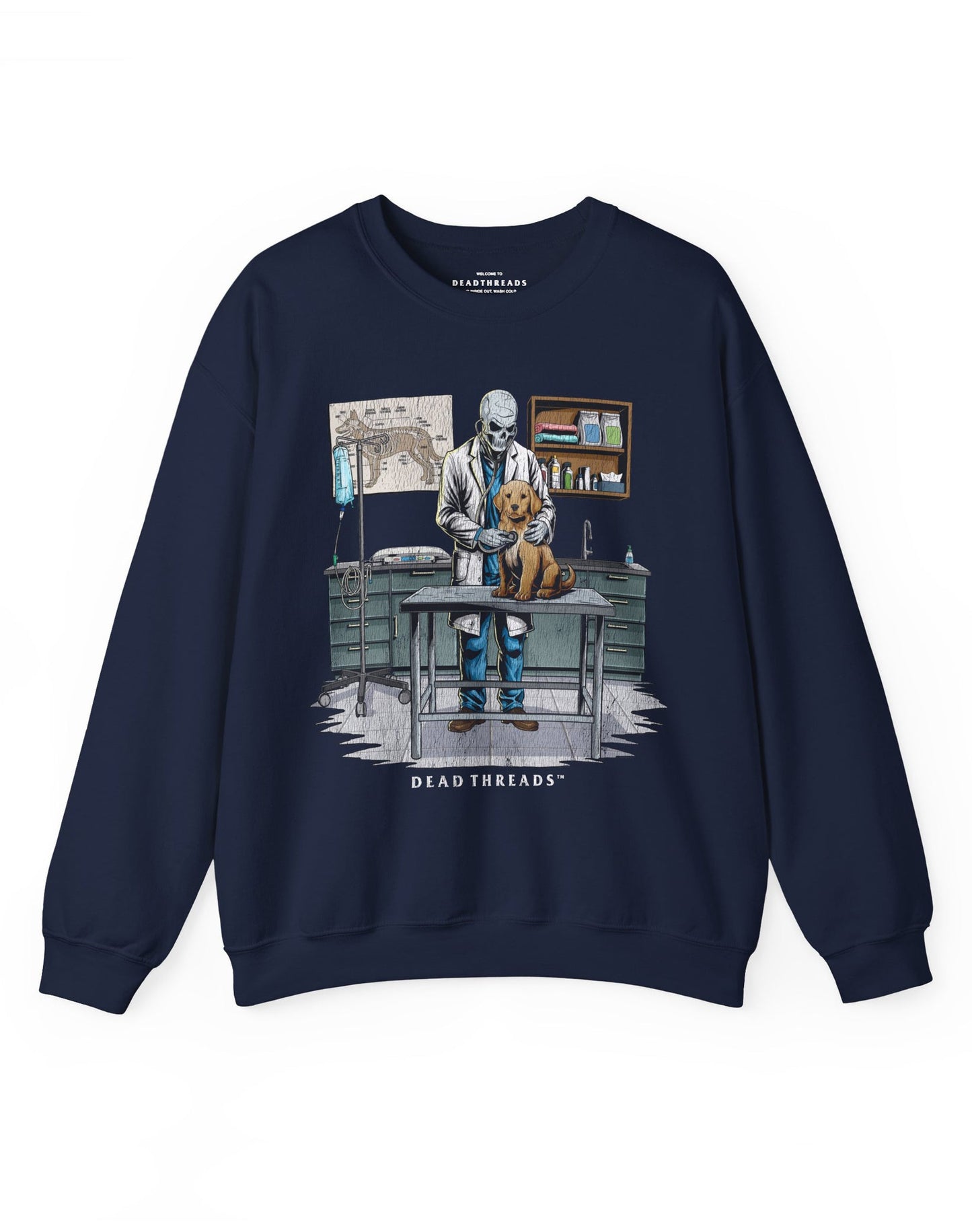 SCARS & ADRs (JACKET, MALE) CREWNECK SWEATSHIRT – Sweatshirt – Dead Threads Apparel