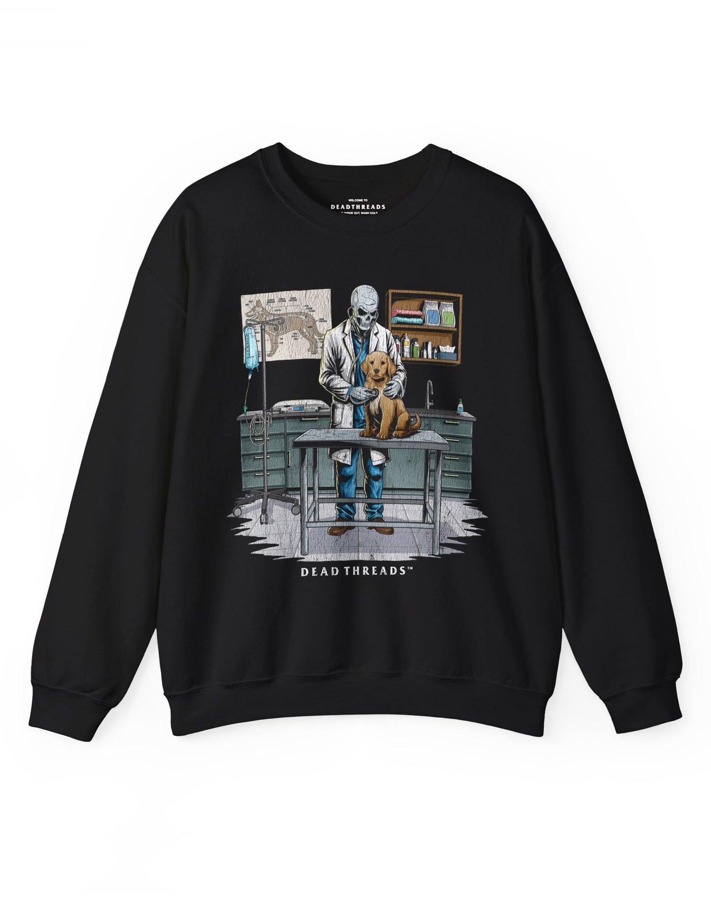 SCARS & ADRs (JACKET, MALE) CREWNECK SWEATSHIRT – Sweatshirt – Dead Threads Apparel