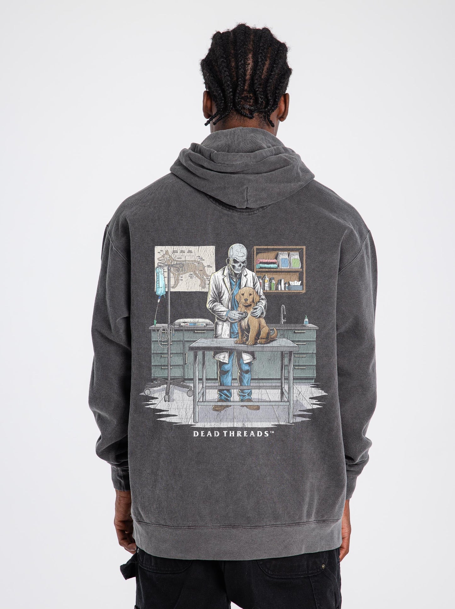 SCARS & ADRs (JACKET, MALE) - “DT ESSENTIAL" HOODIE – Hoodie – Dead Threads Apparel