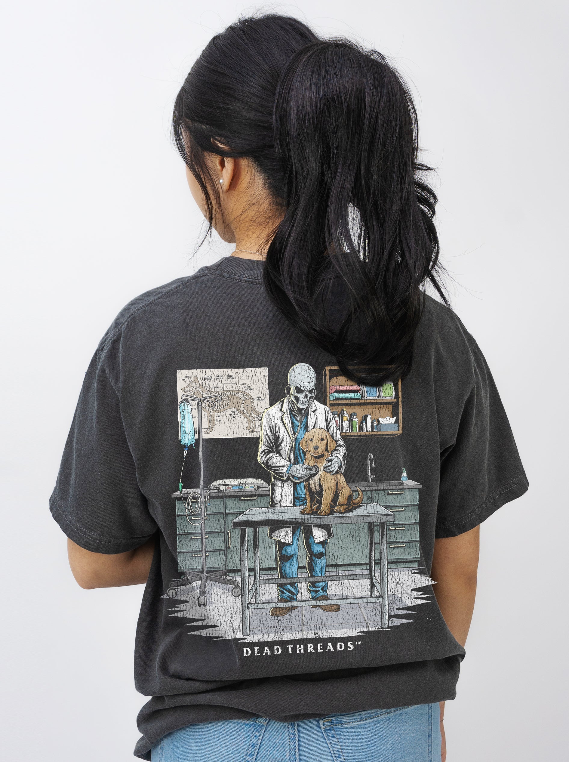 SCARS & ADRs (JACKET, MALE) - “DT ESSENTIAL" PREMIUM T - SHIRT – T-Shirt – Dead Threads Apparel