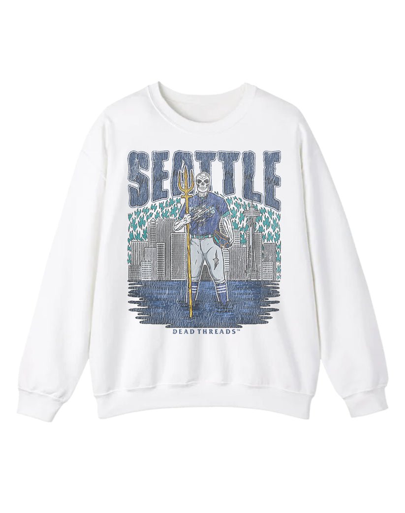 SEATTLE BASEBALL CREWNECK SWEATSHIRT – Sweatshirt – Dead Threads Apparel