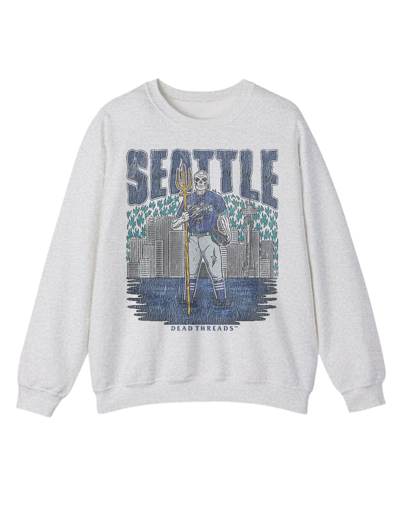 SEATTLE BASEBALL CREWNECK SWEATSHIRT – Sweatshirt – Dead Threads Apparel