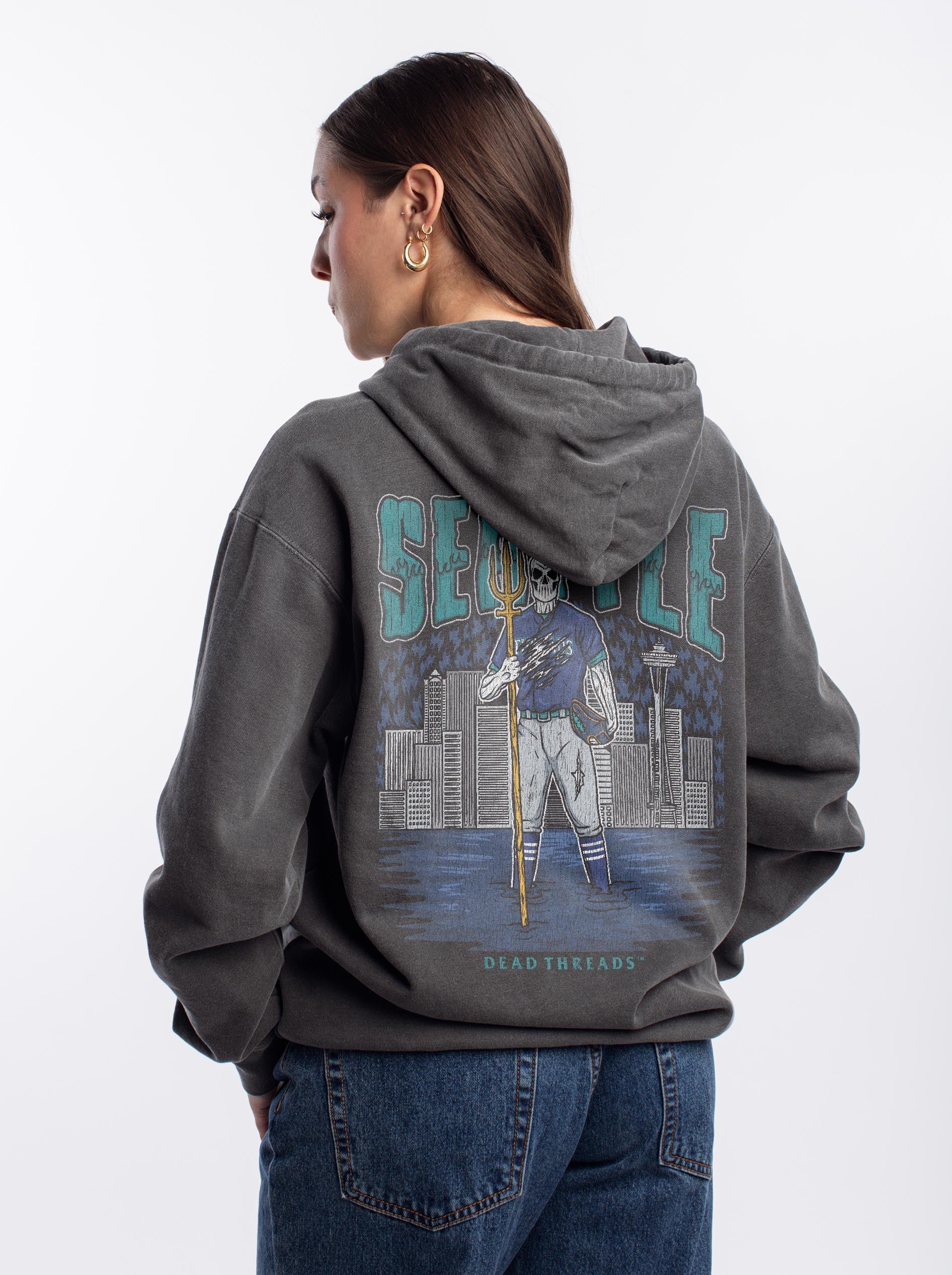 SEATTLE BASEBALL - “DT ESSENTIAL" HOODIE – Hoodie – Dead Threads Apparel