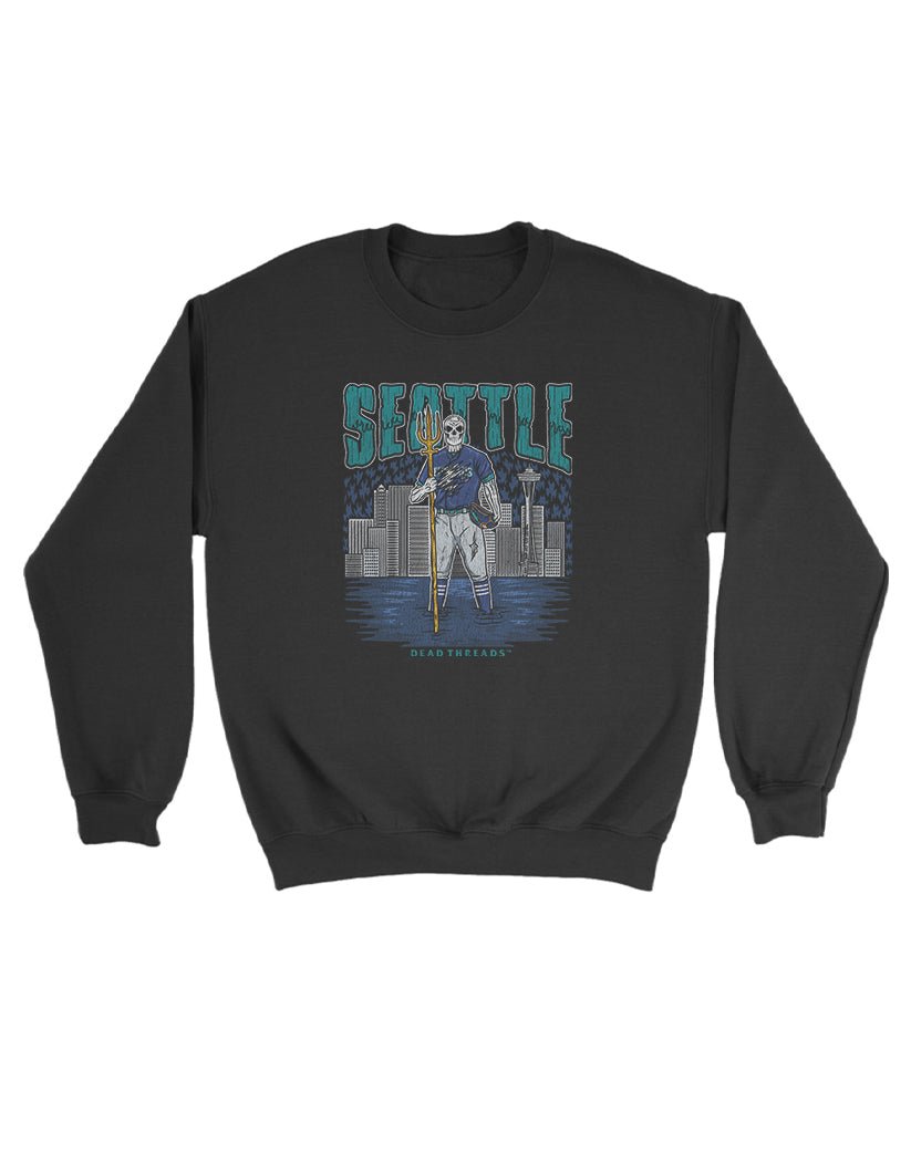 SEATTLE BASEBALL KIDS CREWNECK SWEATSHIRT – Kids clothes – Dead Threads Apparel