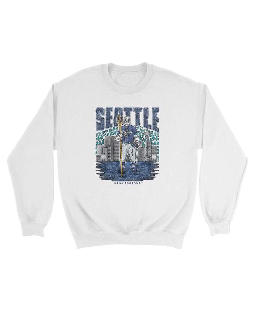 SEATTLE BASEBALL KIDS CREWNECK SWEATSHIRT – Kids clothes – Dead Threads Apparel