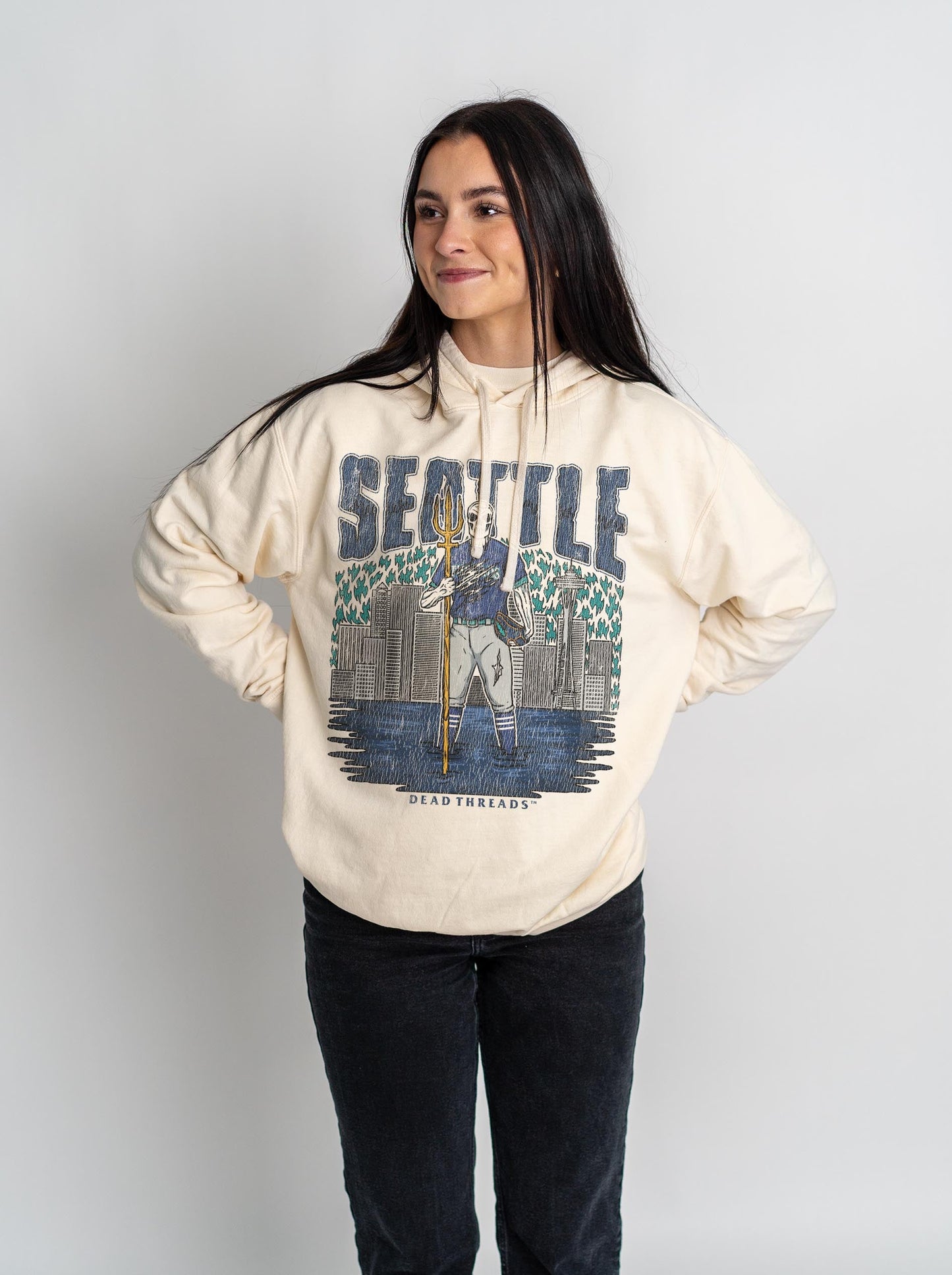SEATTLE BASEBALL - LIGHTWEIGHT HOODIE – Lightweight – Dead Threads Apparel