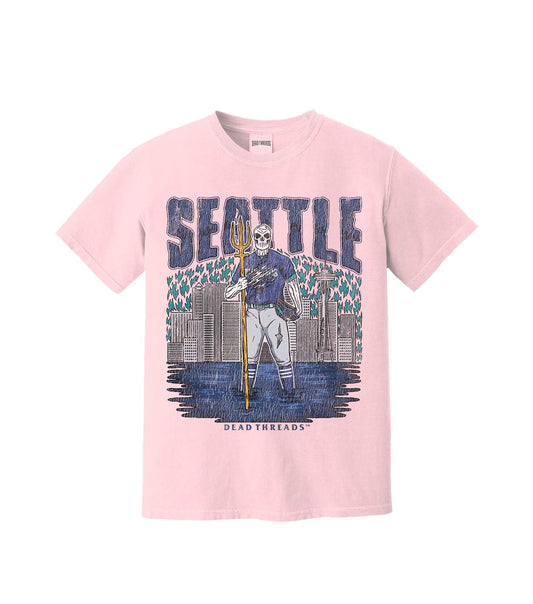SEATTLE BASEBALL - PINK – T-Shirt – Dead Threads Apparel