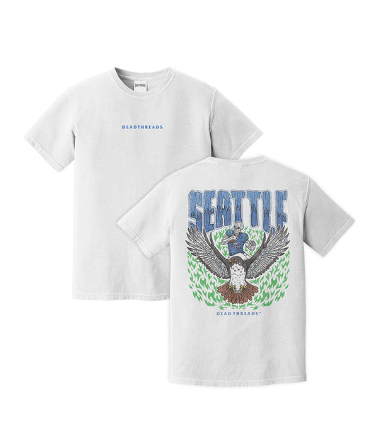SEATTLE FOOTBALL - “DT ESSENTIAL" PREMIUM T - SHIRT – T-Shirt – Dead Threads Apparel
