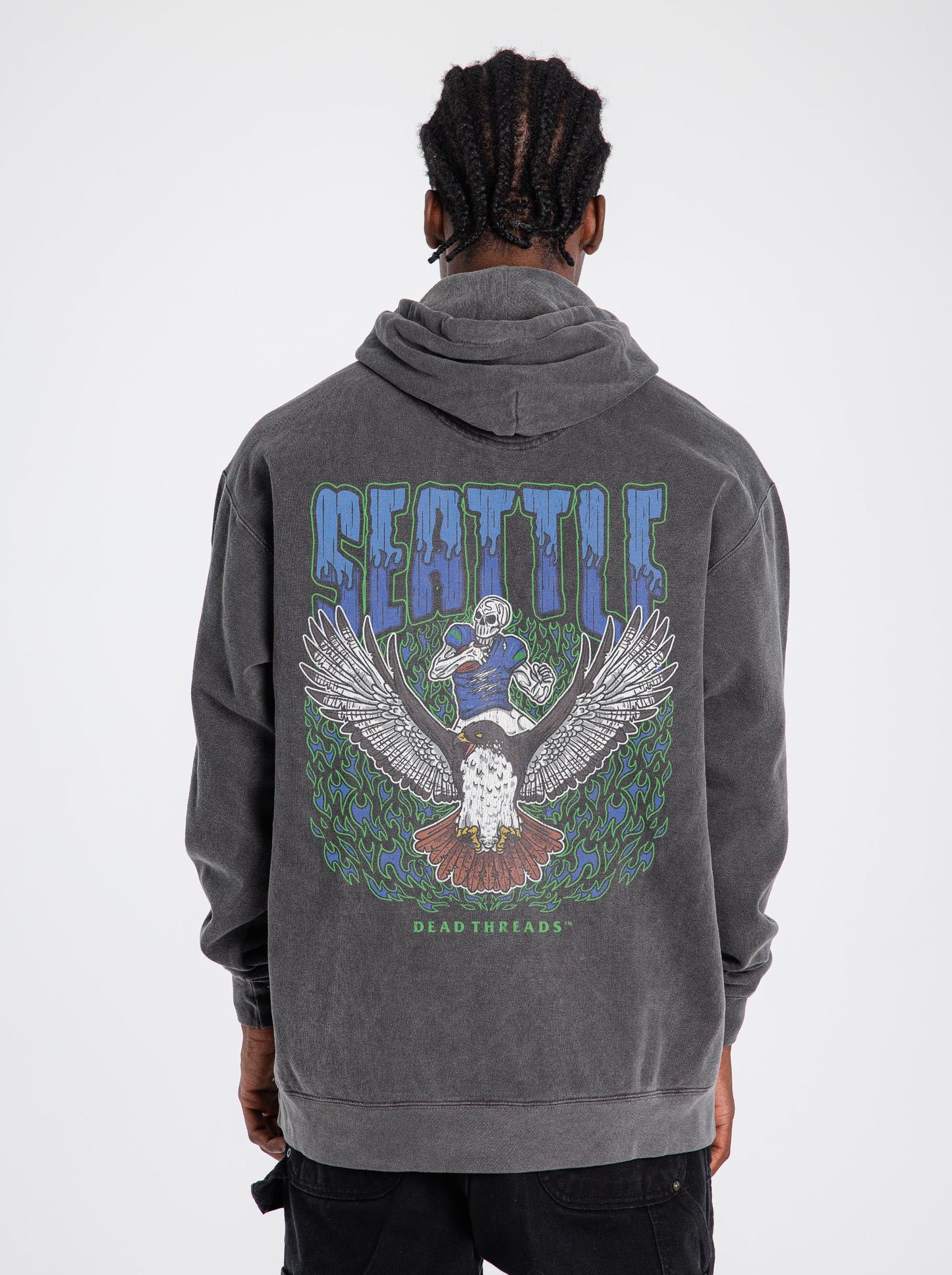 SEATTLE FOOTBALL - HOODIE – Hoodie – Dead Threads Apparel