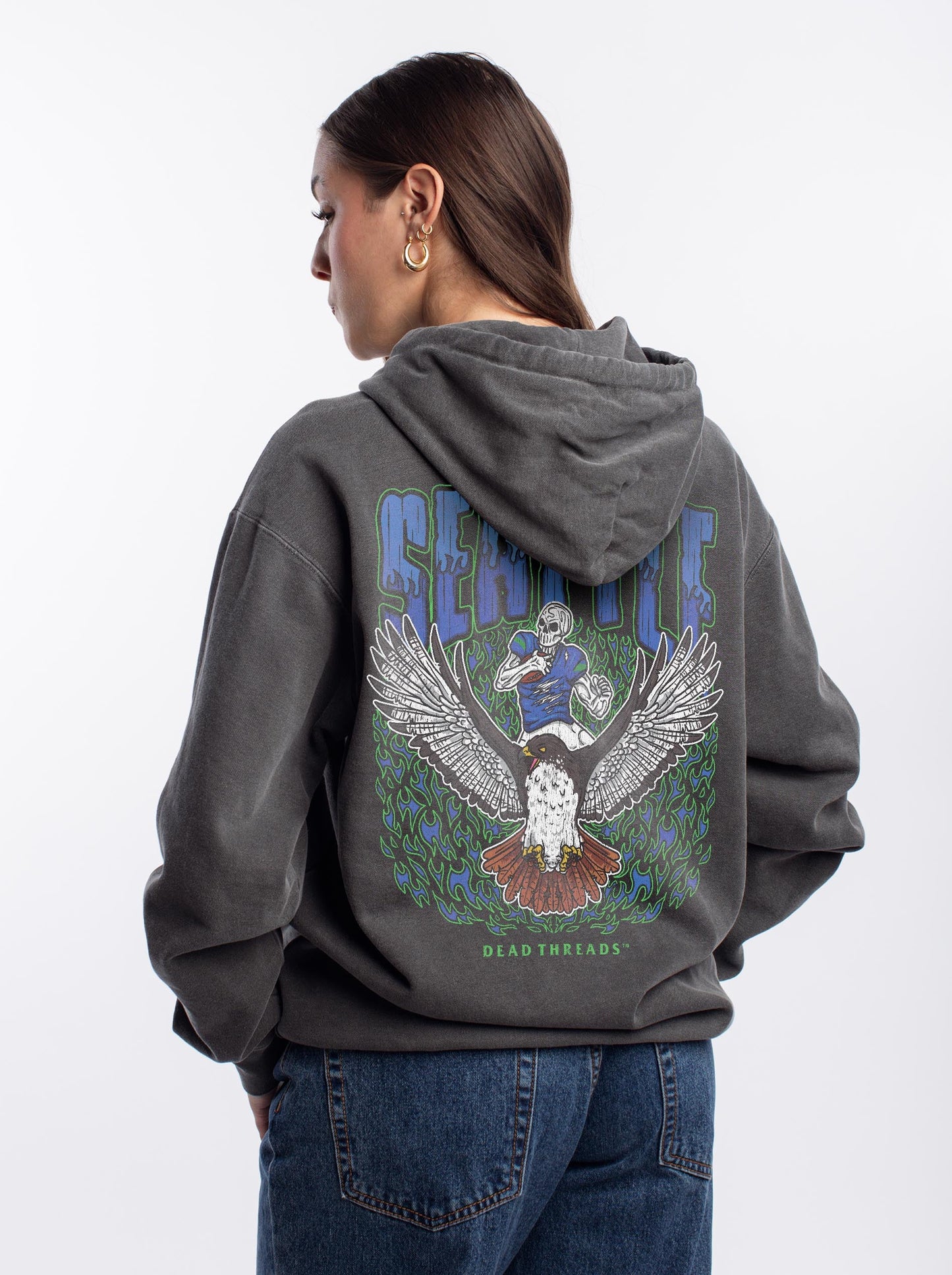 SEATTLE FOOTBALL - HOODIE – Hoodie – Dead Threads Apparel