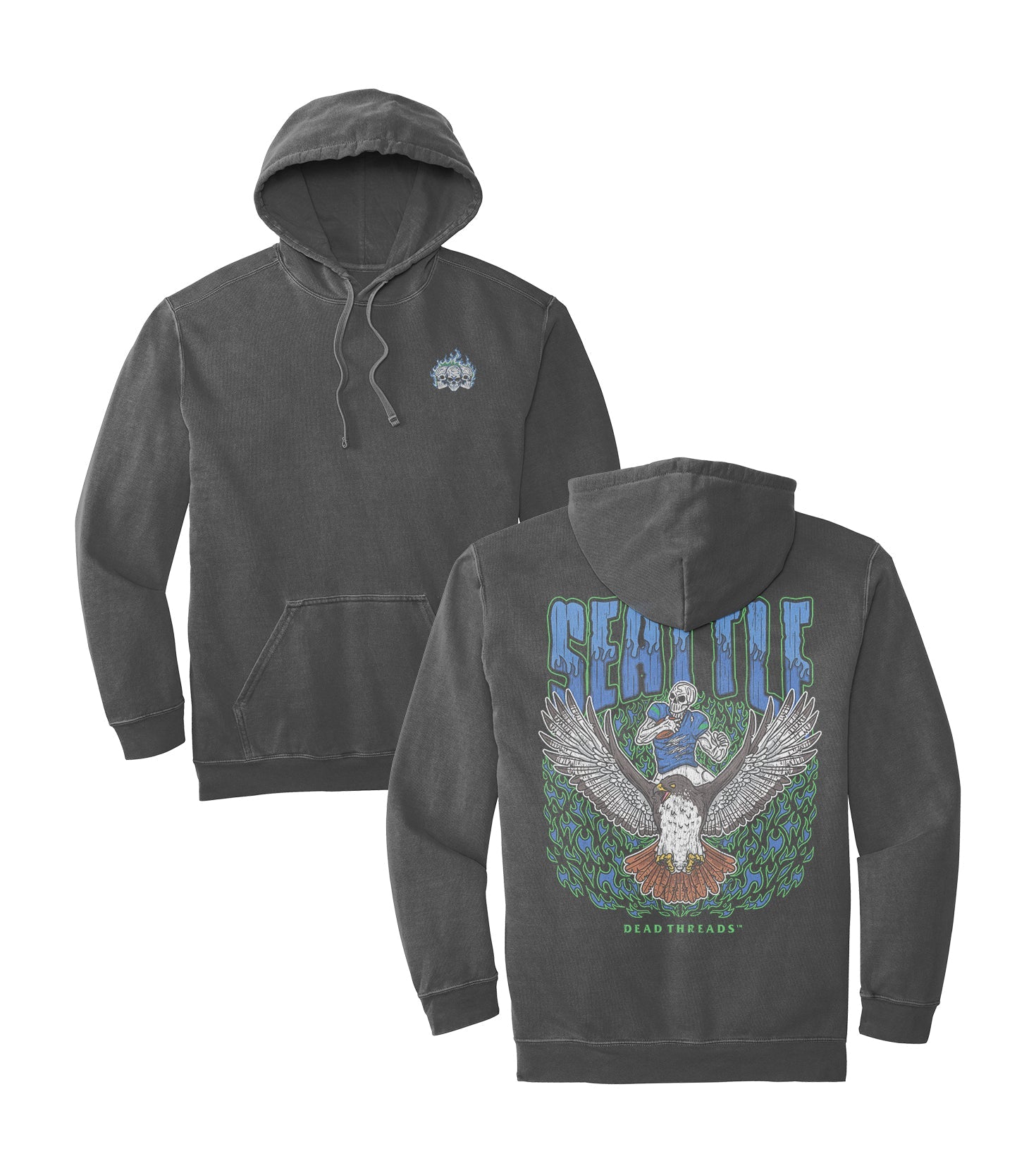 SEATTLE FOOTBALL - HOODIE – Hoodie – Dead Threads Apparel