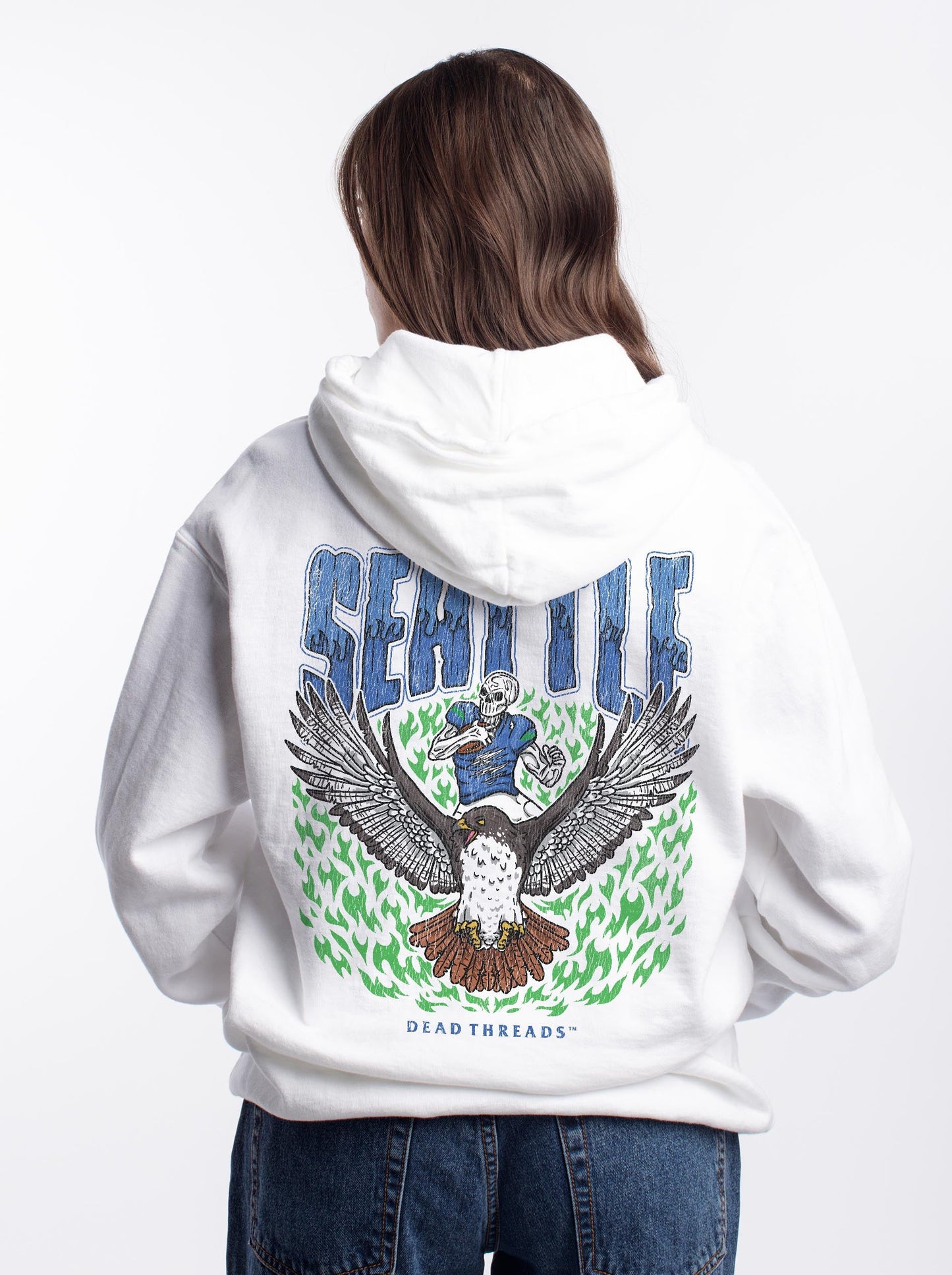 SEATTLE FOOTBALL - HOODIE – Hoodie – Dead Threads Apparel