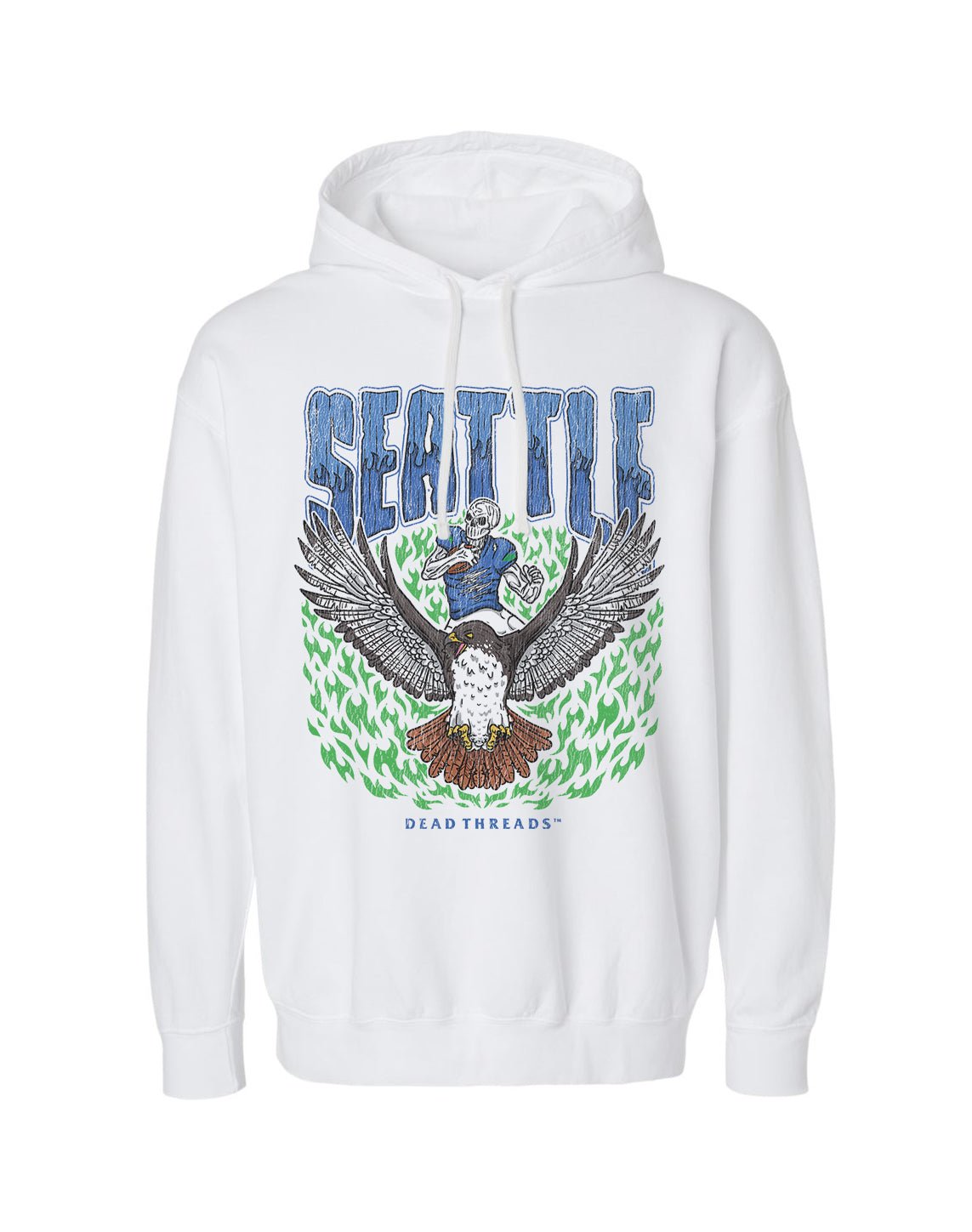 SEATTLE FOOTBALL - LIGHTWEIGHT HOODIE – Lightweight – Dead Threads Apparel