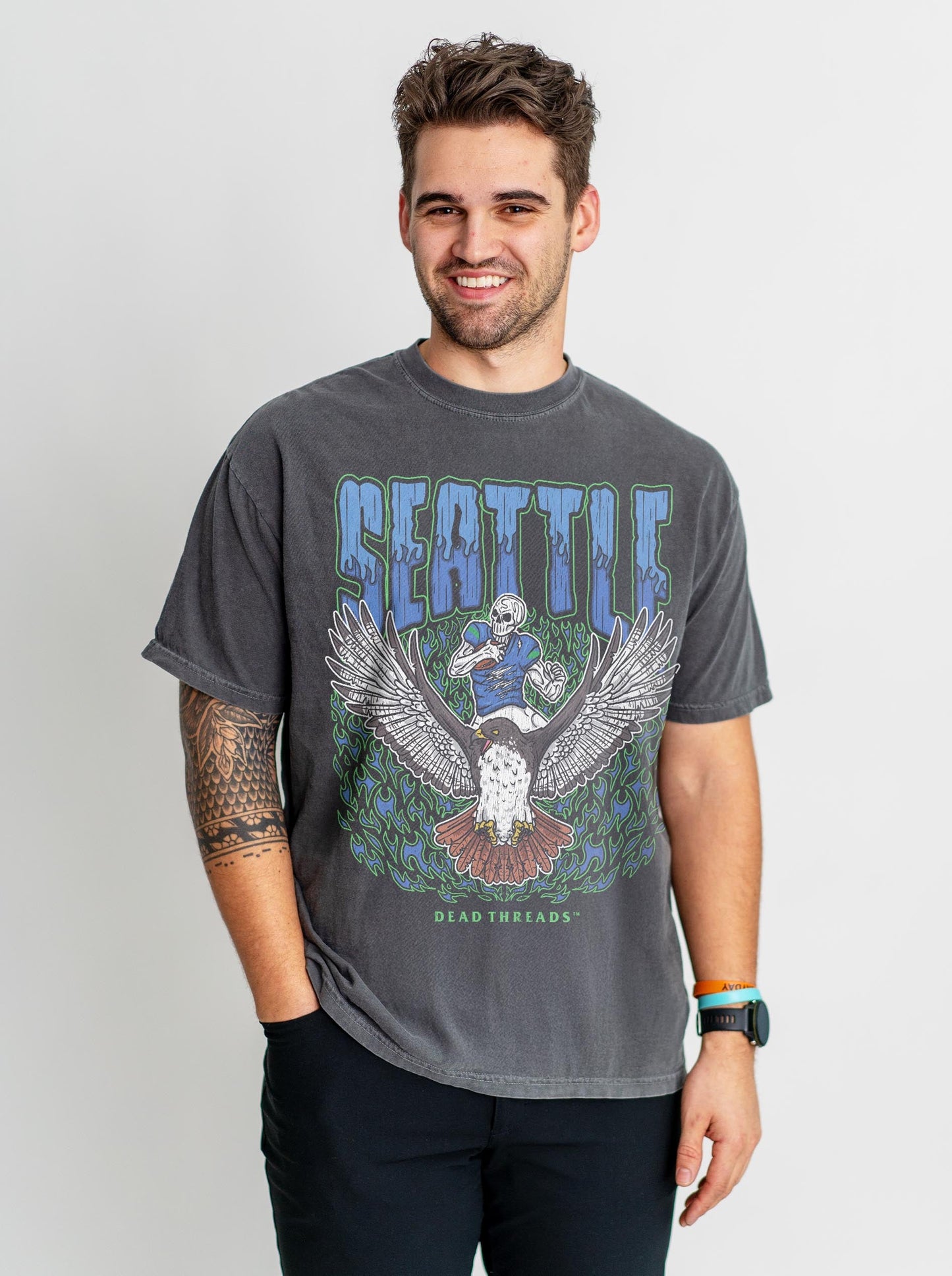 SEATTLE FOOTBALL – T-Shirt – Dead Threads Apparel