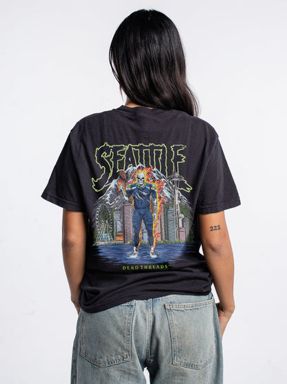 SEATTLE FOOTBALL v2 - “DT ESSENTIAL" PREMIUM T - SHIRT – T-Shirt – Dead Threads Apparel