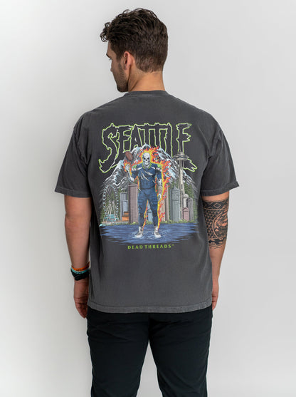 SEATTLE FOOTBALL v2 - “DT ESSENTIAL" PREMIUM T - SHIRT – T-Shirt – Dead Threads Apparel