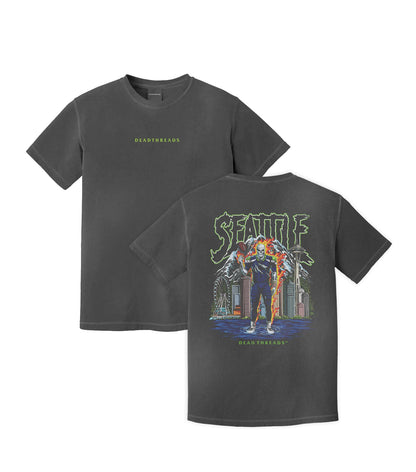 SEATTLE FOOTBALL v2 - “DT ESSENTIAL" PREMIUM T - SHIRT – T-Shirt – Dead Threads Apparel