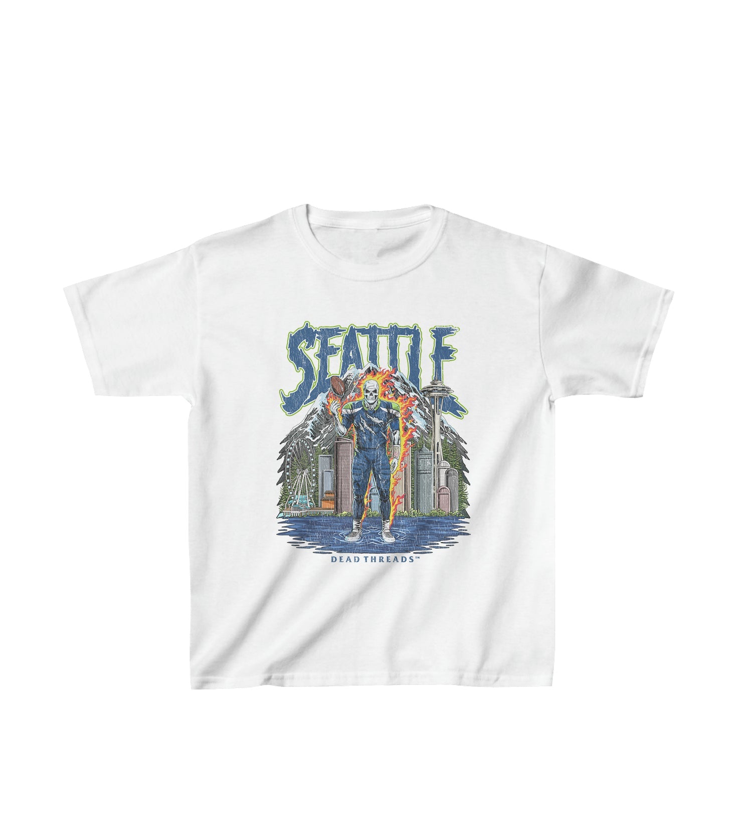 SEATTLE FOOTBALL v2 - KIDS – Kids clothes – Dead Threads Apparel
