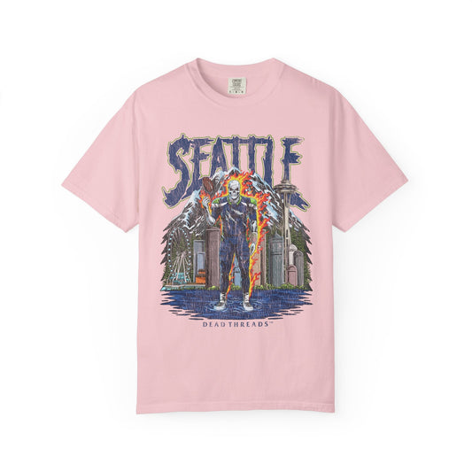 SEATTLE FOOTBALL v2 - PINK – T-Shirt – Dead Threads Apparel