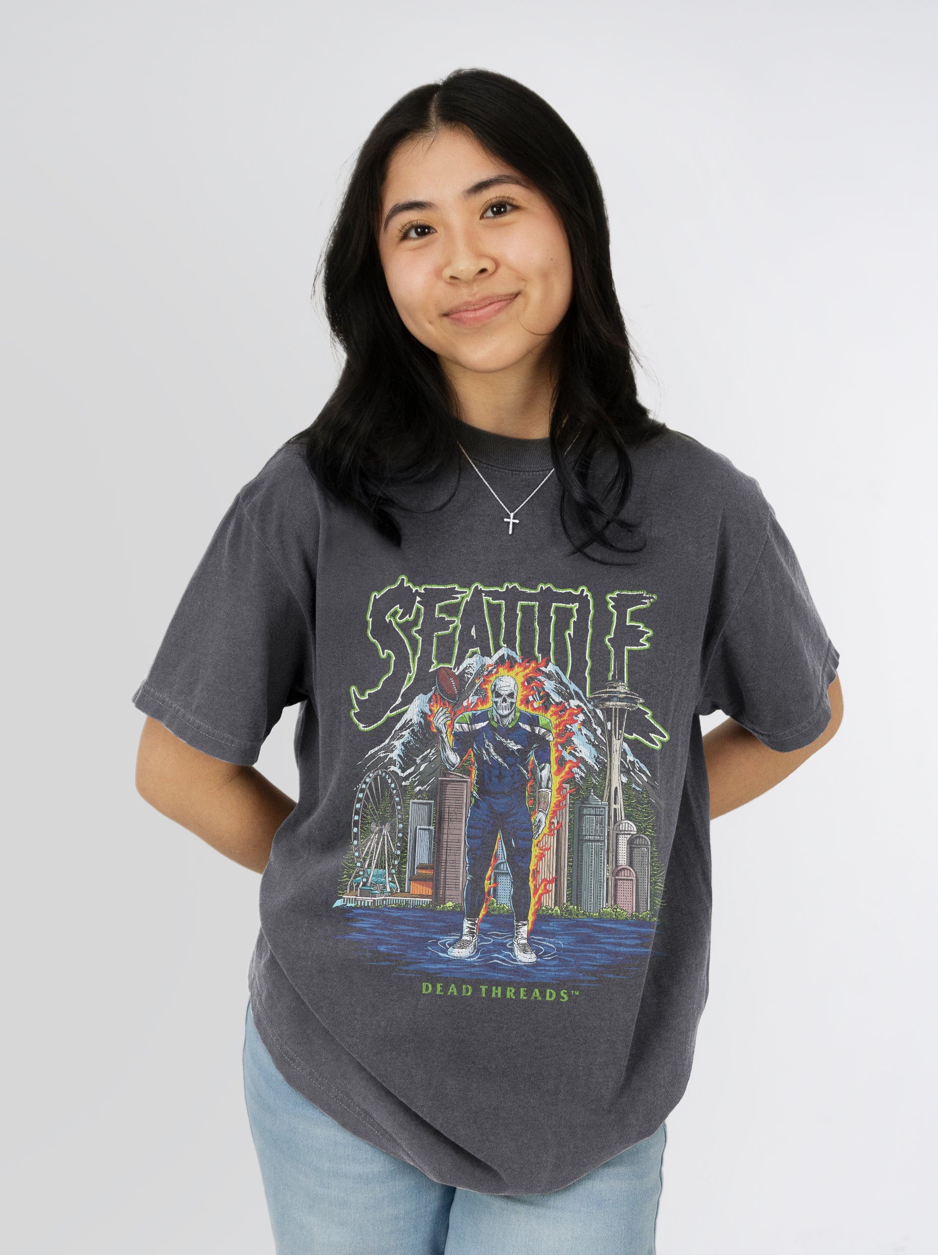 SEATTLE FOOTBALL v2 – T-Shirt – Dead Threads Apparel