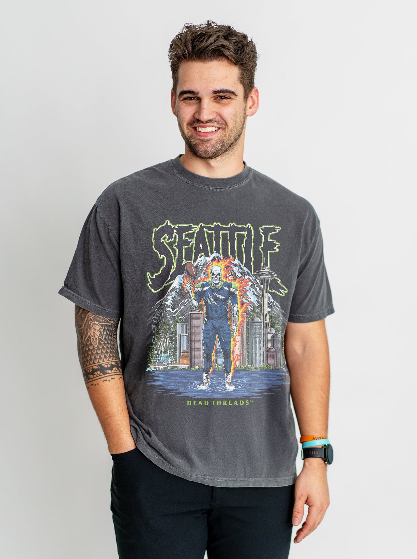 SEATTLE FOOTBALL v2 – T-Shirt – Dead Threads Apparel