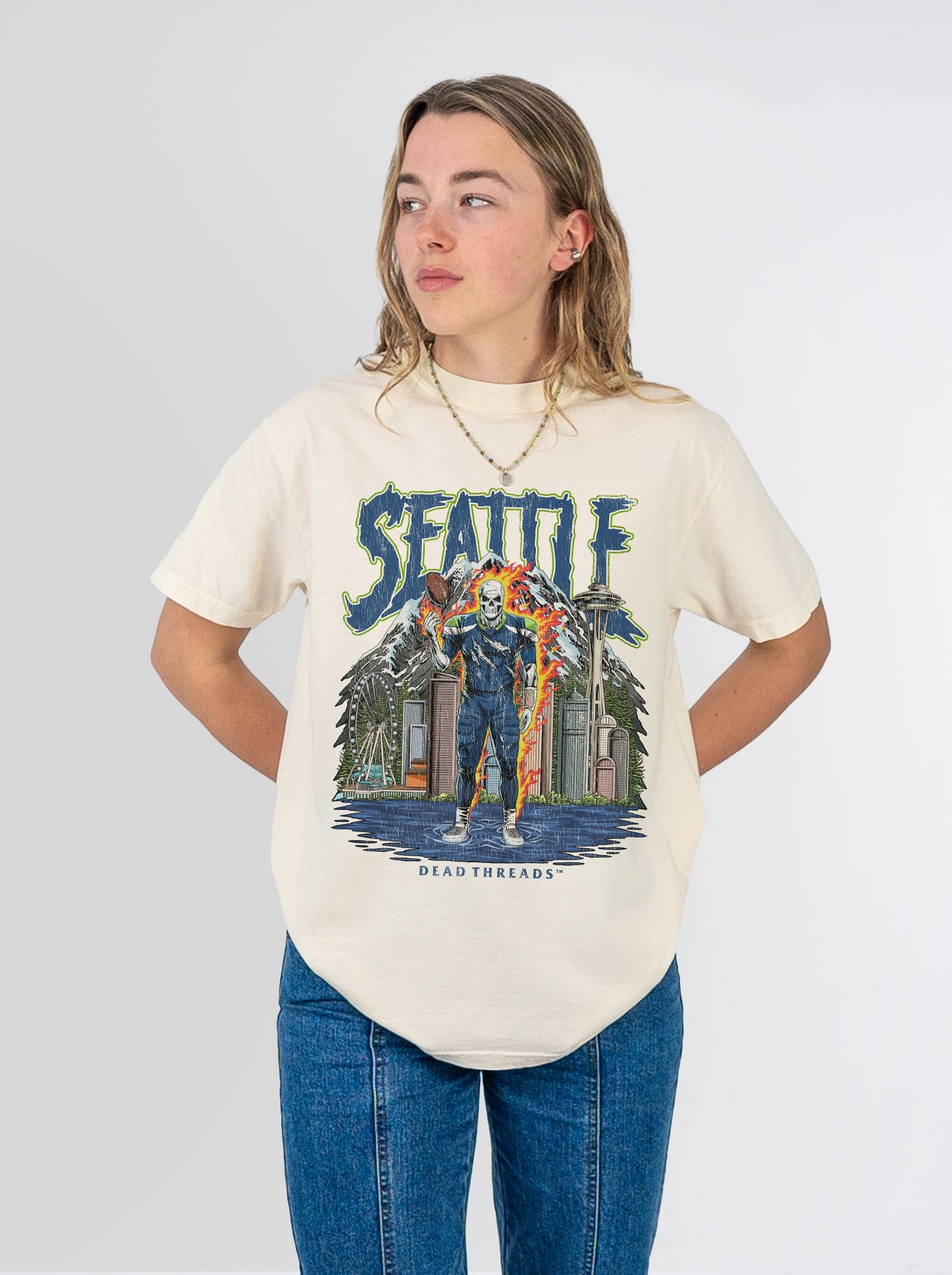 SEATTLE FOOTBALL v2 – T-Shirt – Dead Threads Apparel