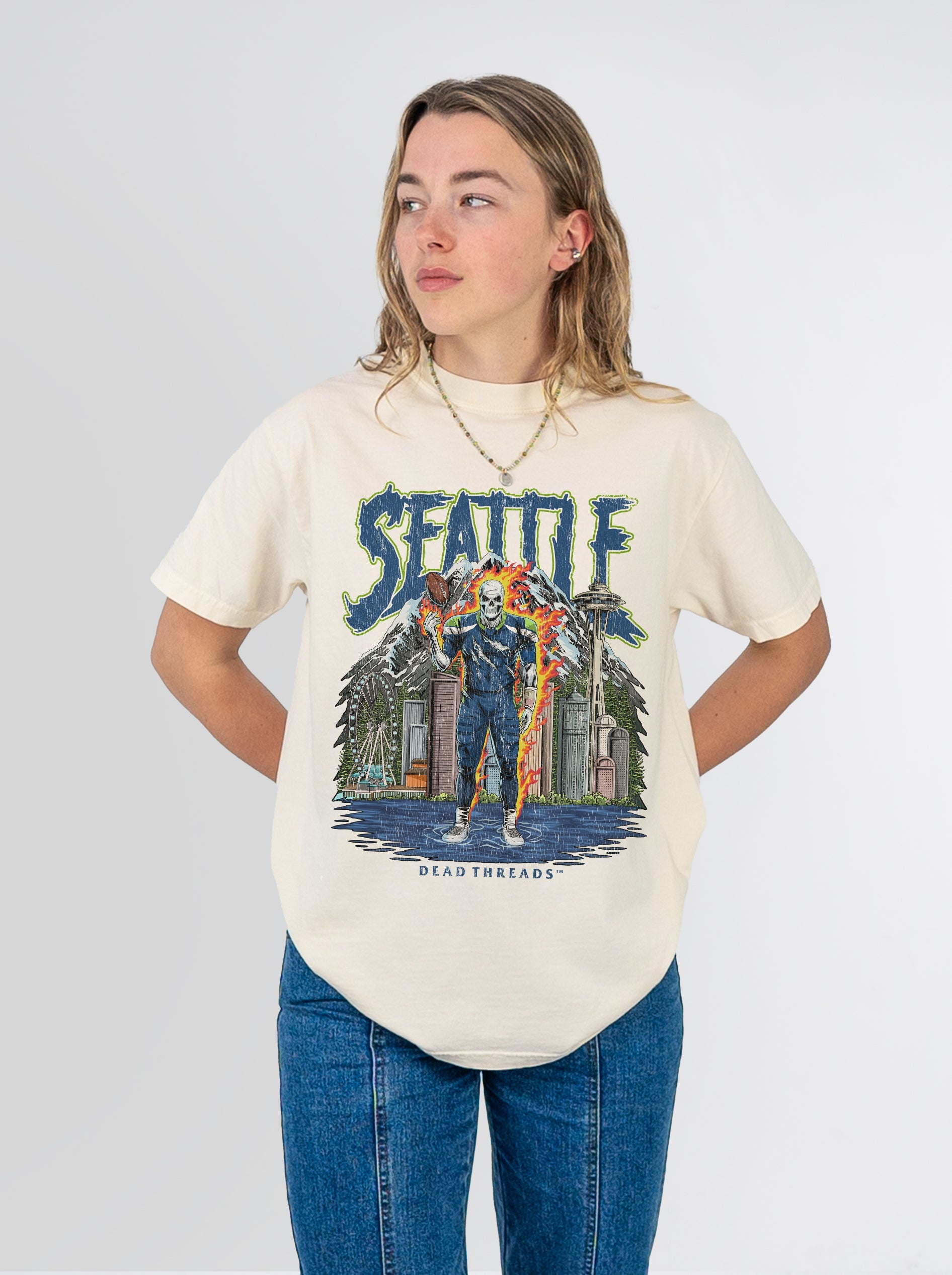 SEATTLE FOOTBALL v2 – T-Shirt – Dead Threads Apparel