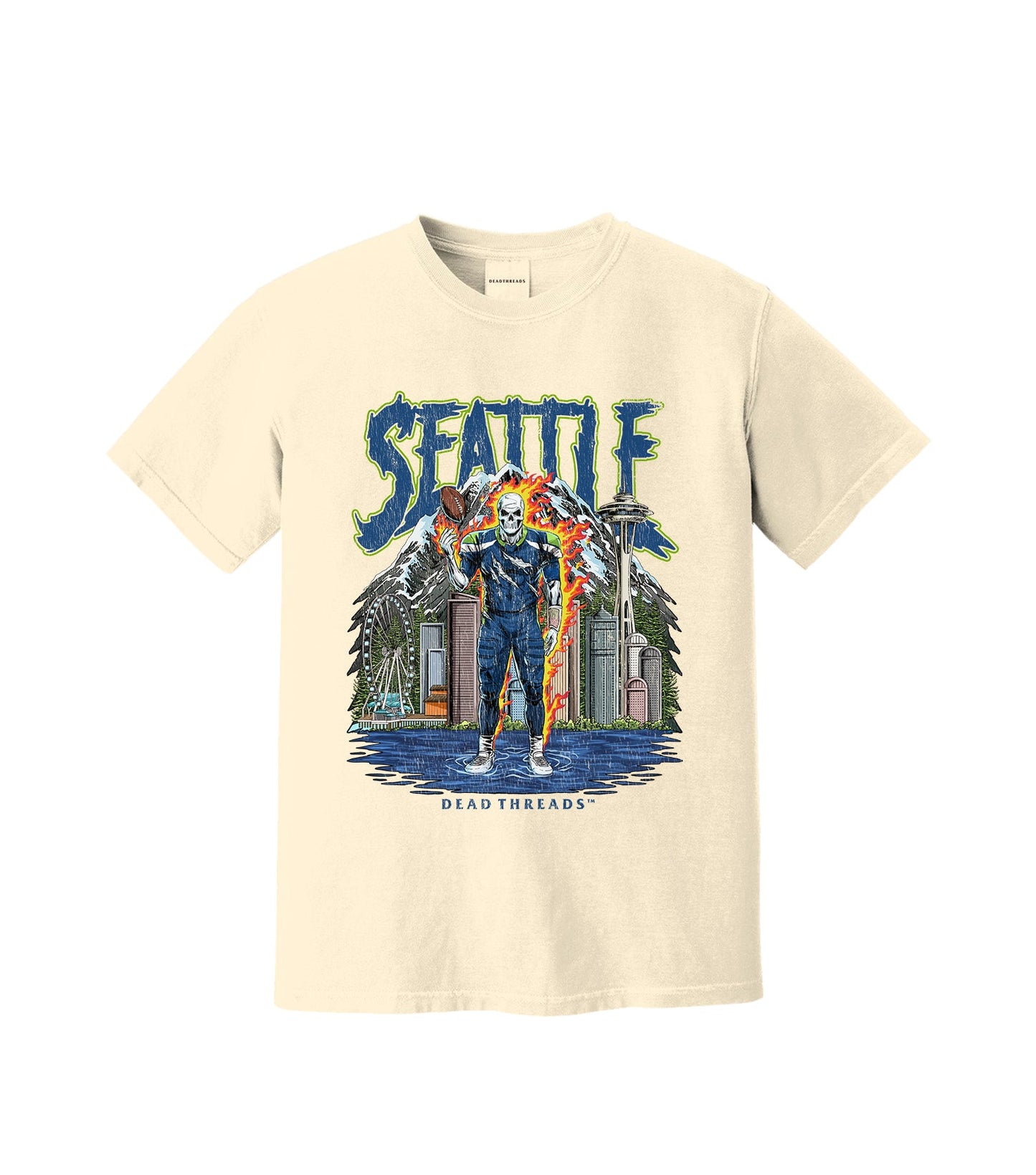 SEATTLE FOOTBALL v2 – T-Shirt – Dead Threads Apparel