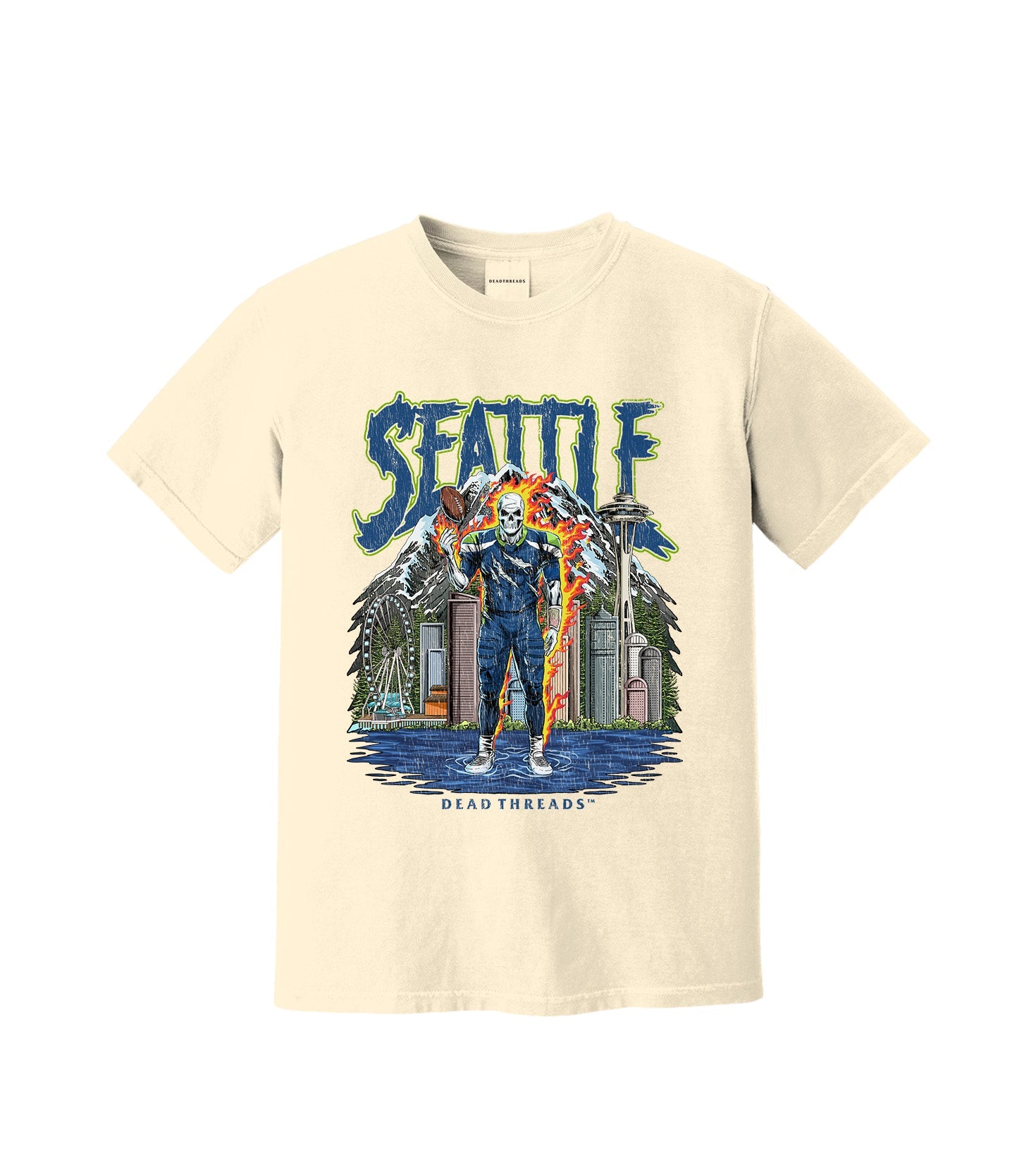SEATTLE FOOTBALL v2 – T-Shirt – Dead Threads Apparel