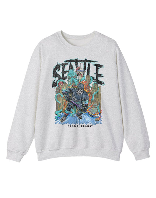 SEATTLE HOCKEY CREWNECK SWEATSHIRT – Sweatshirt – Dead Threads Apparel