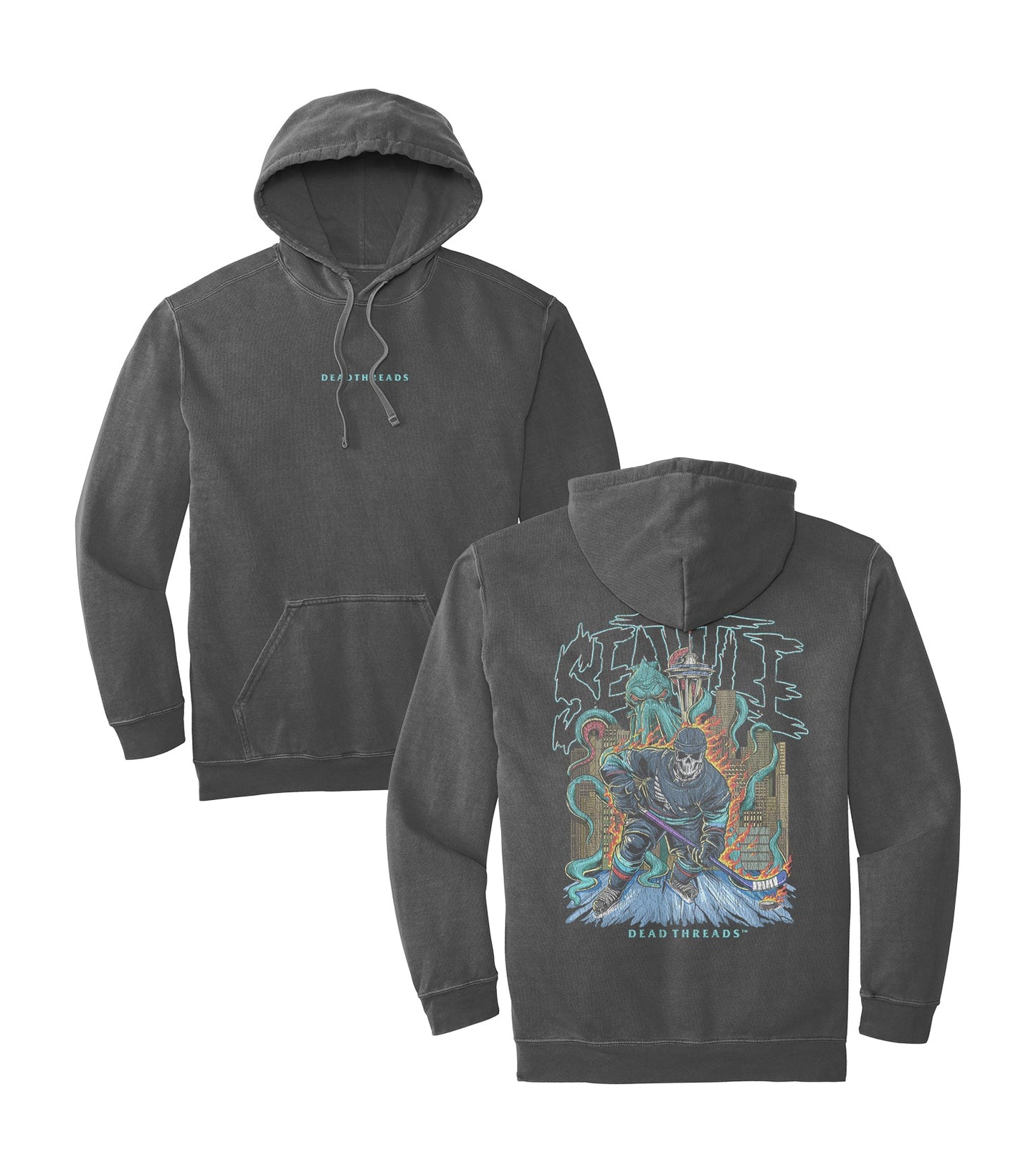 SEATTLE HOCKEY - “DT ESSENTIAL" HOODIE – Hoodie – Dead Threads Apparel