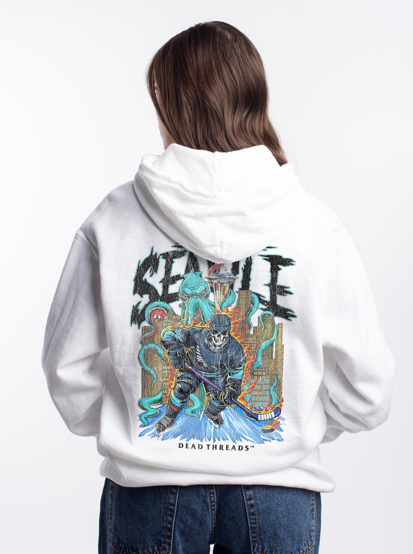 SEATTLE HOCKEY - “DT ESSENTIAL" HOODIE – Hoodie – Dead Threads Apparel