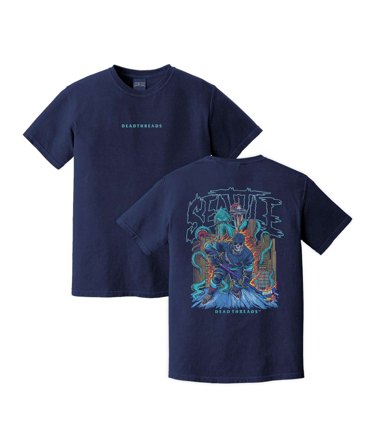 SEATTLE HOCKEY - “DT ESSENTIAL" PREMIUM T - SHIRT – T-Shirt – Dead Threads Apparel