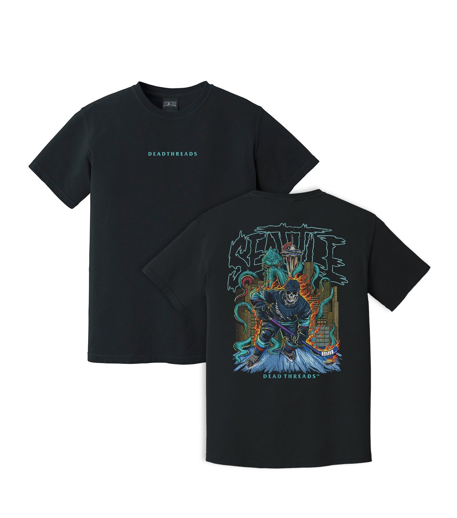 SEATTLE HOCKEY - “DT ESSENTIAL" PREMIUM T - SHIRT – T-Shirt – Dead Threads Apparel